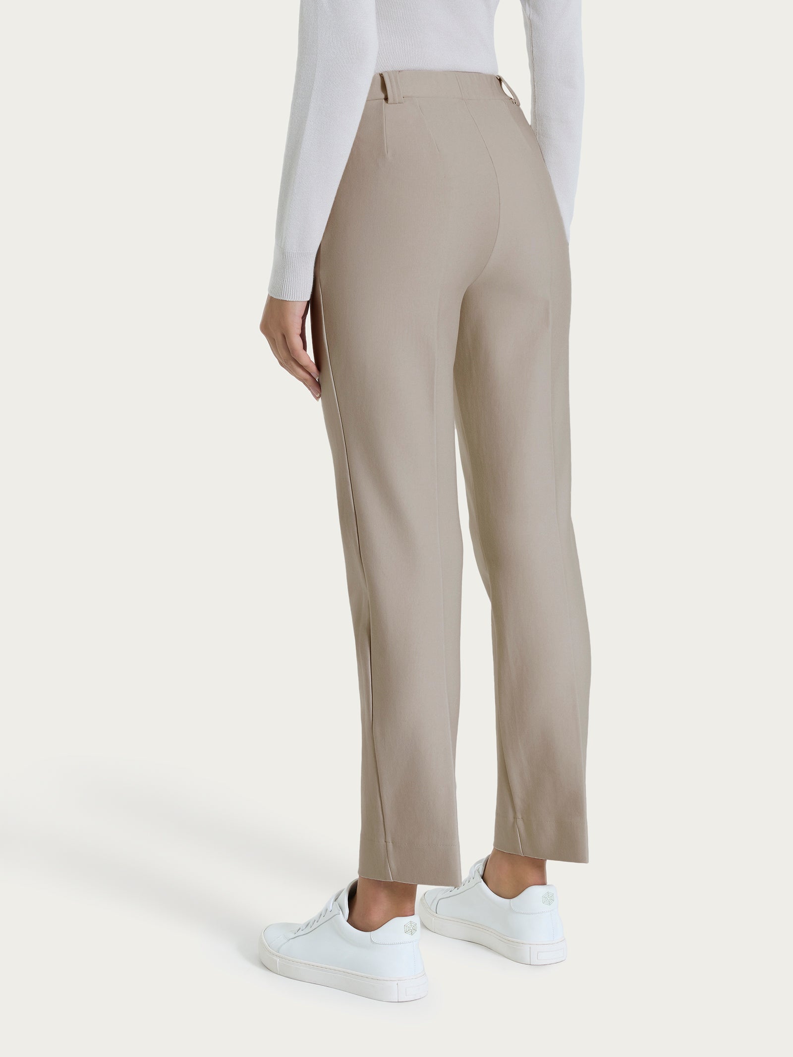 Ragno The Straight Leg pantalone compact string taschino