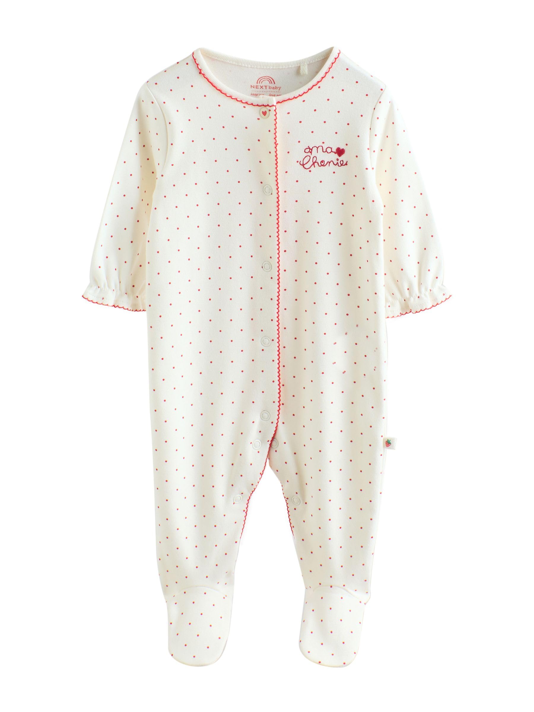 Next tutine bebè bambina 3 pezzi cotone morbido