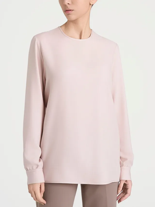 Ragno EcoSeta Winter Ecoseta blusa cameo rose manica lunga