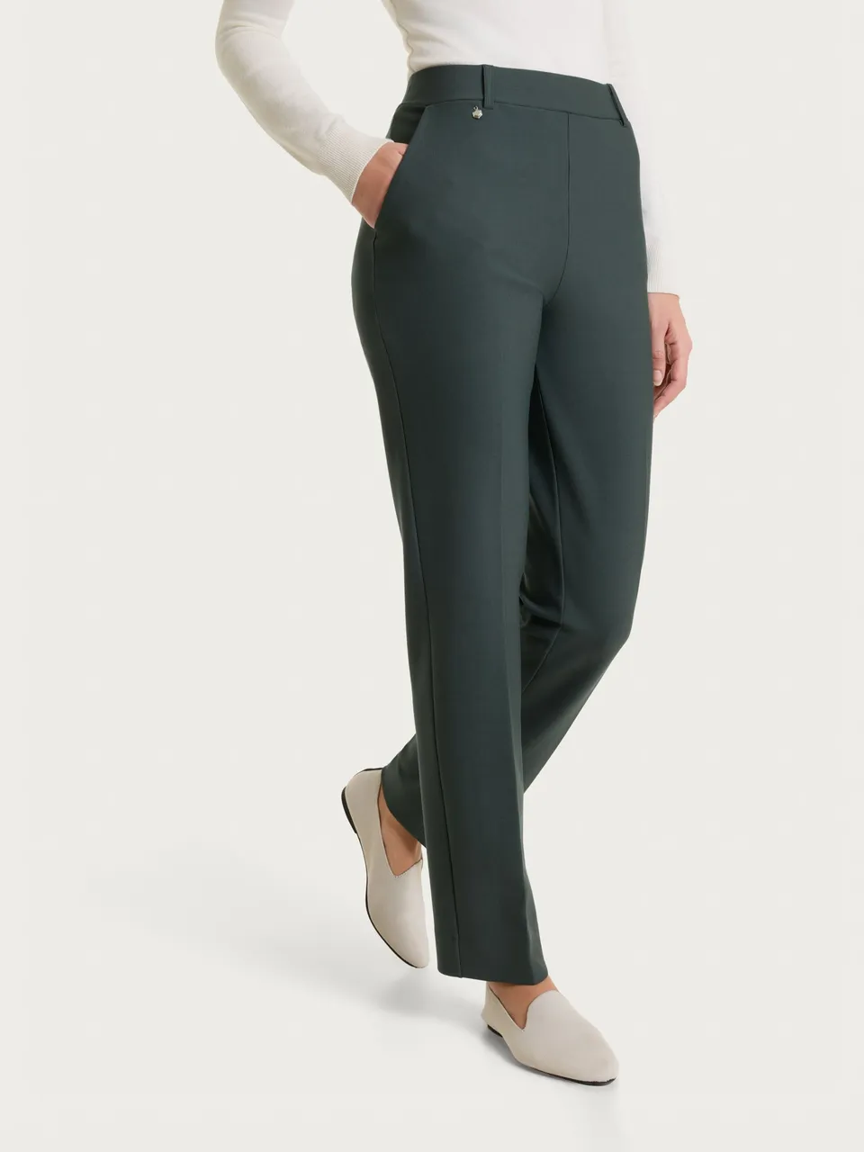 Ragno Compact Pantalone Dritto Donna Urban Chic