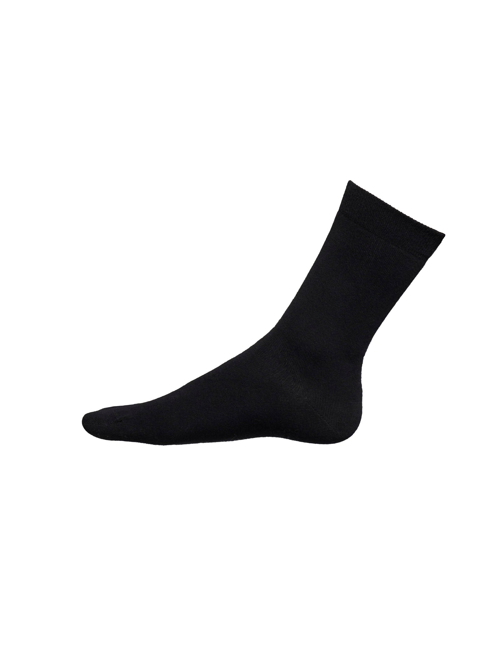 Ragno Calza Corta Uomo Nero Caldo Cotone