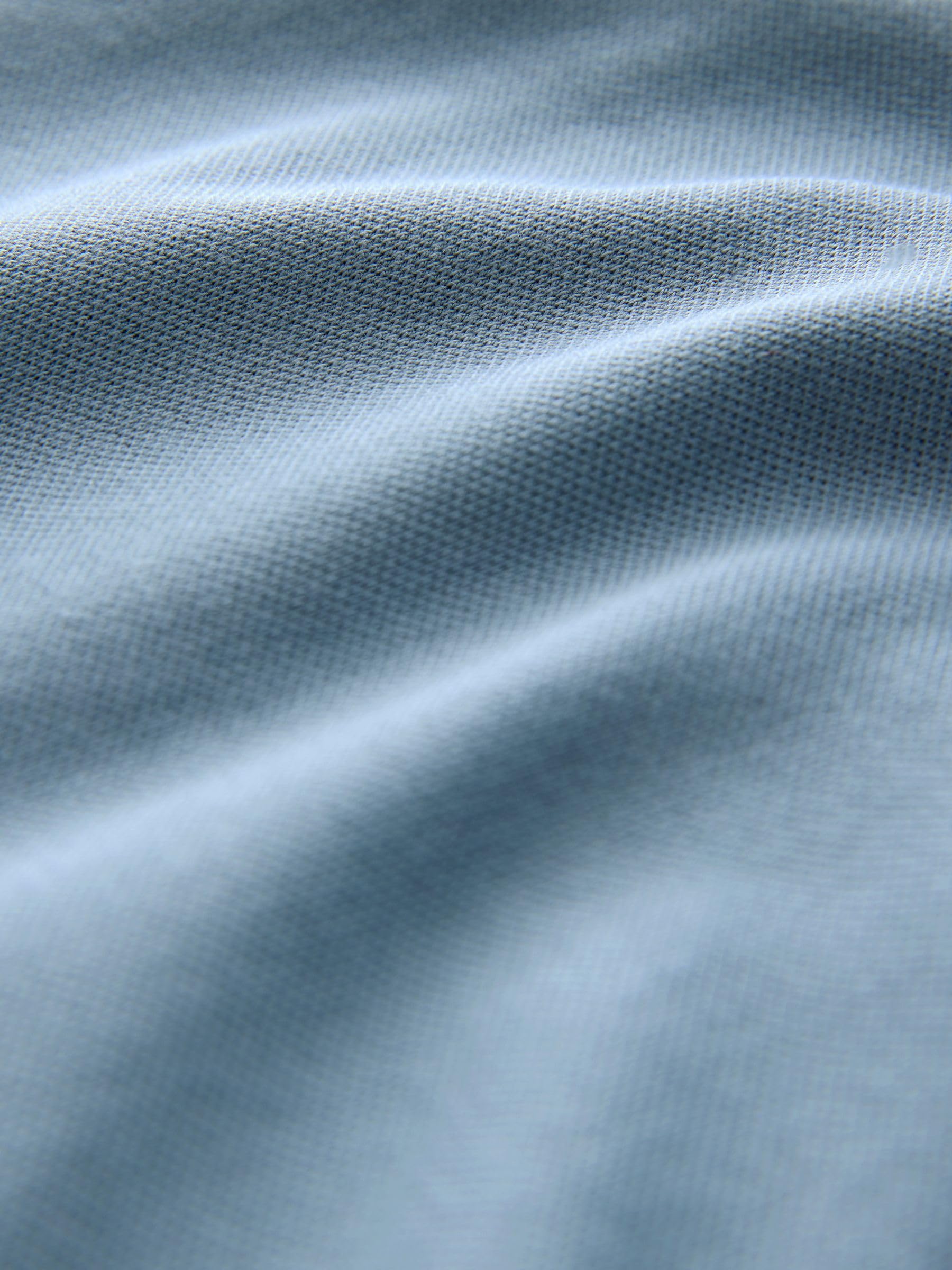 Next polo piqué maniche corte classica airforce blue cotone