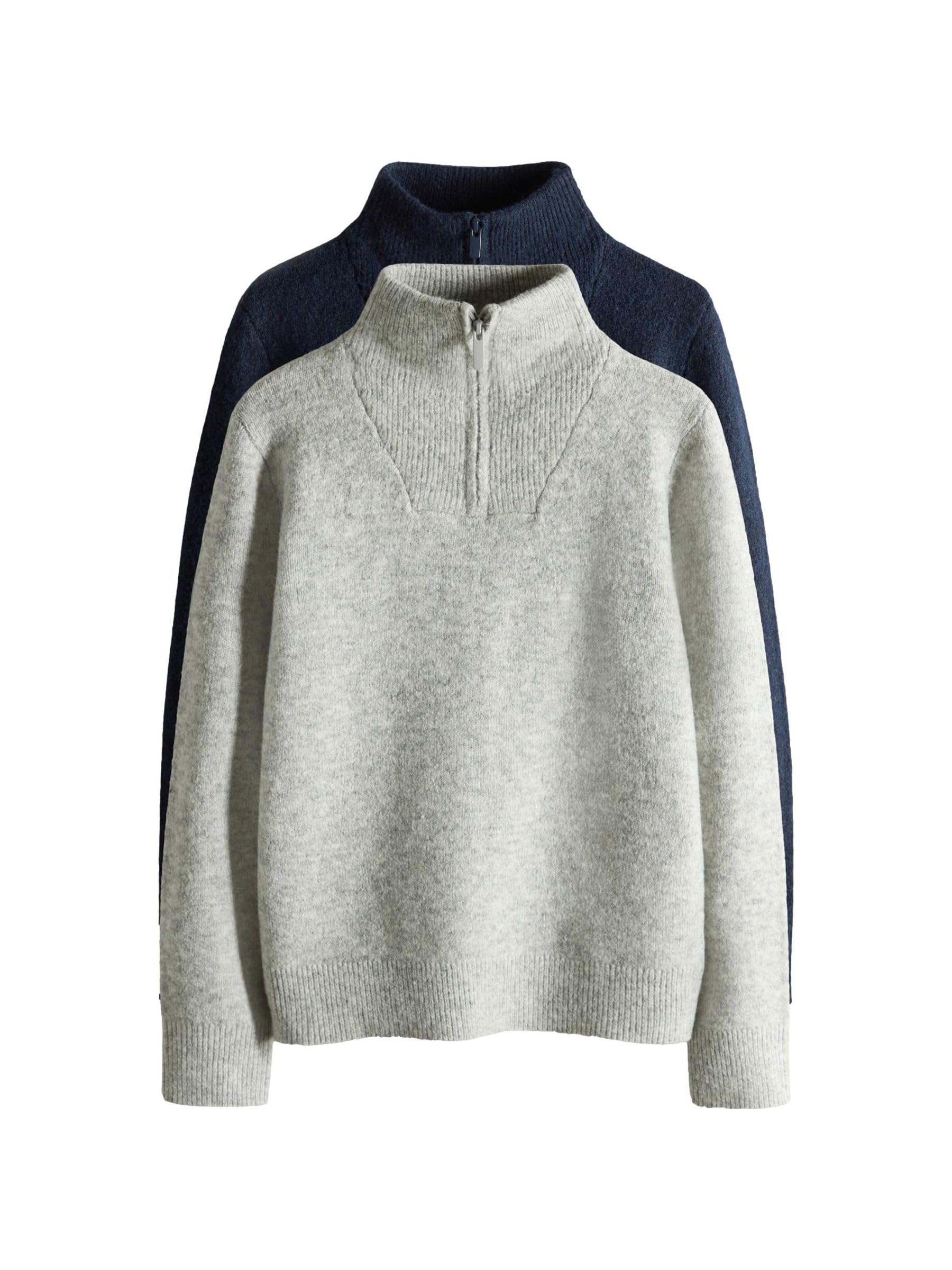 Geo Next The Set 2 Maglioni Ragazzo con Zip Lavorati