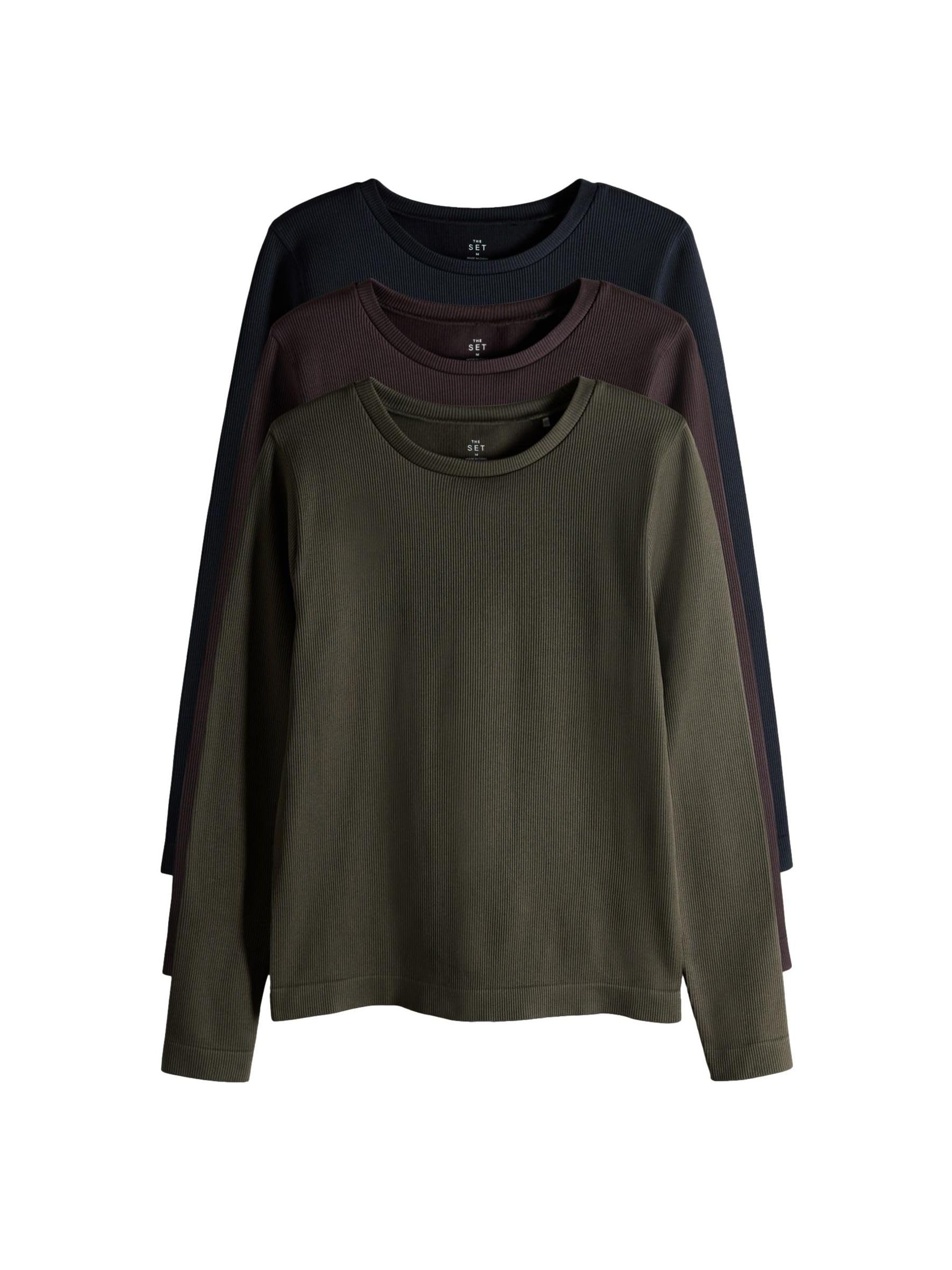 Geo Next The Set maglia sportiva coste manica lunga donna S da 3