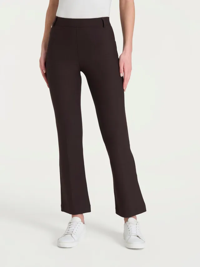 Ragno Compact pantaloni flare chocolate eleganti