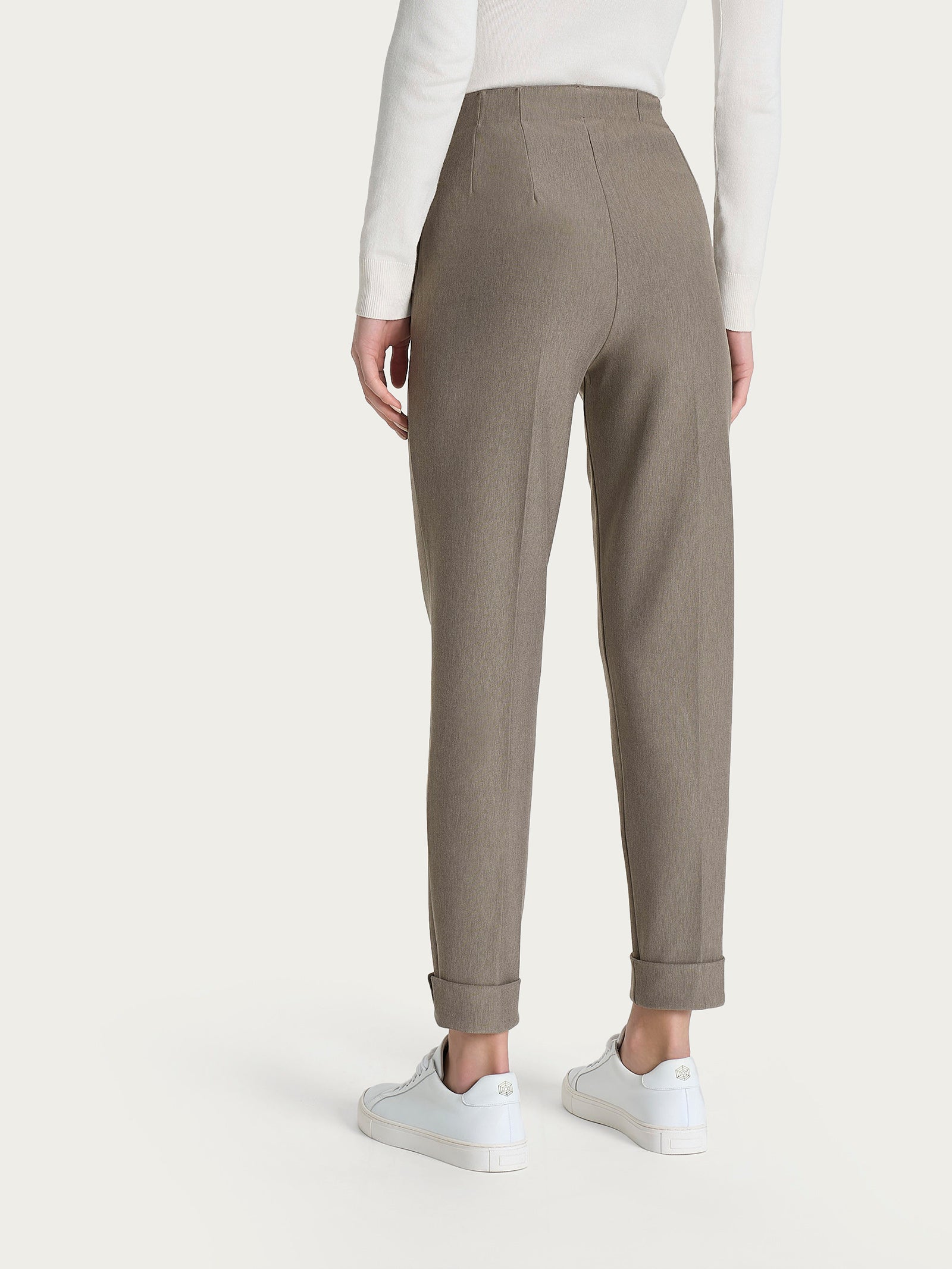 Ragno Compact Pantalone Carota Glace Mel. con tasche