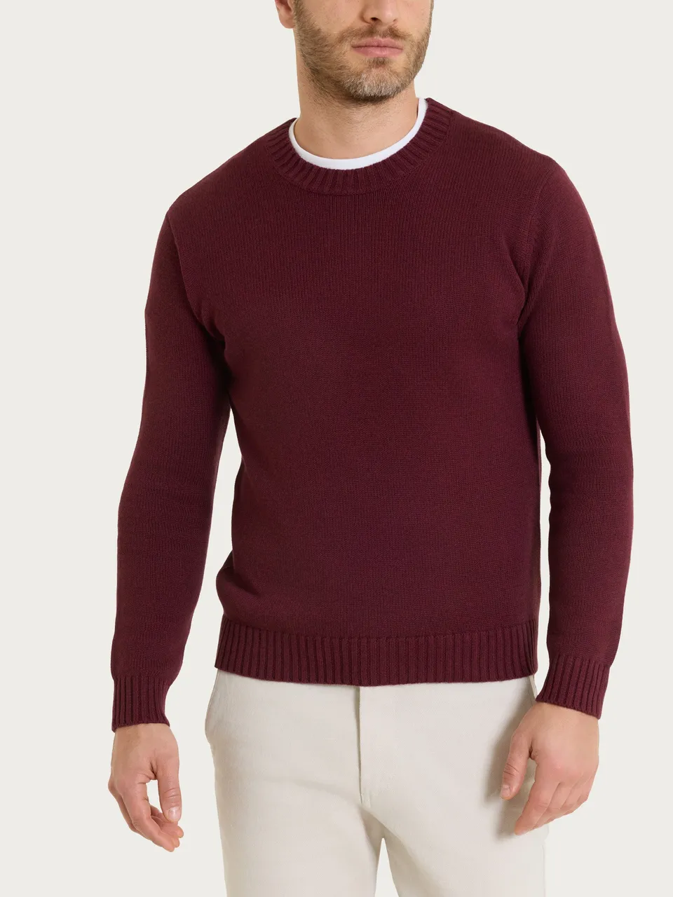 Ragno Winter Cotton pull girocollo puro cotone Fig Mel.