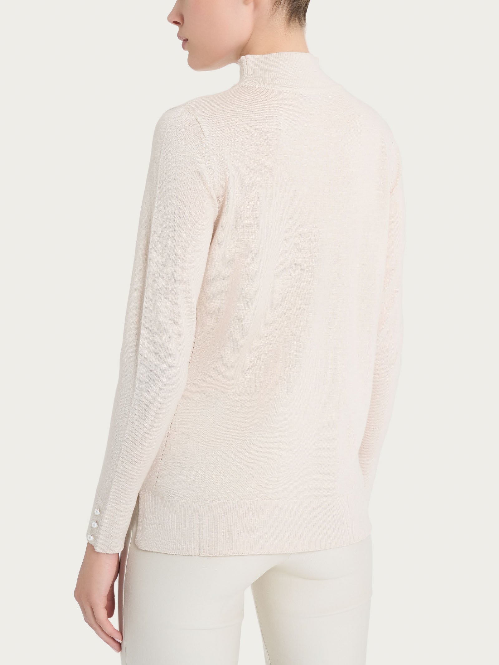 Ragno Merino Soft Lupetto pullover champignon lana