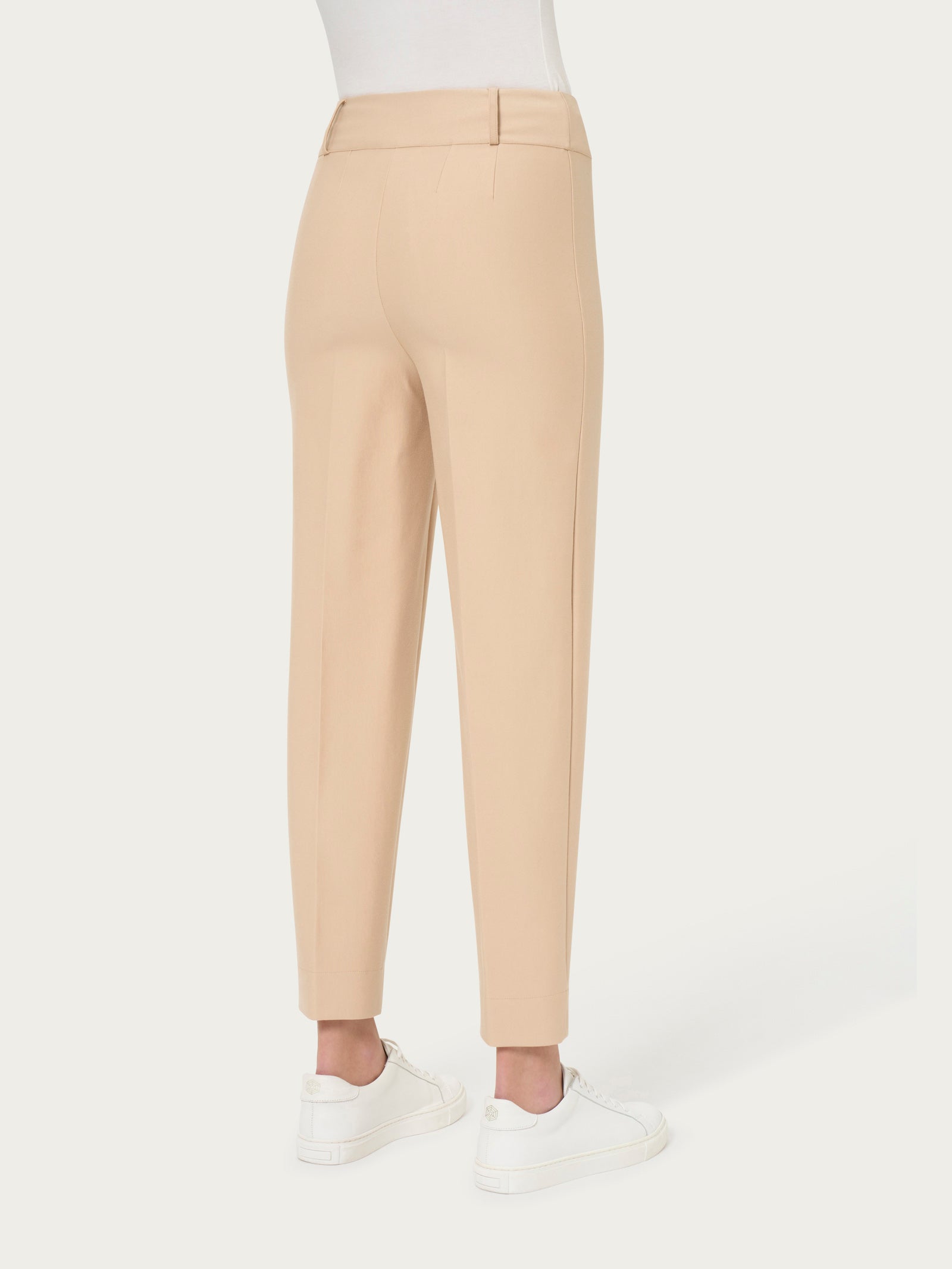 Ragno Compact Pantalone carrot irish cream donna
