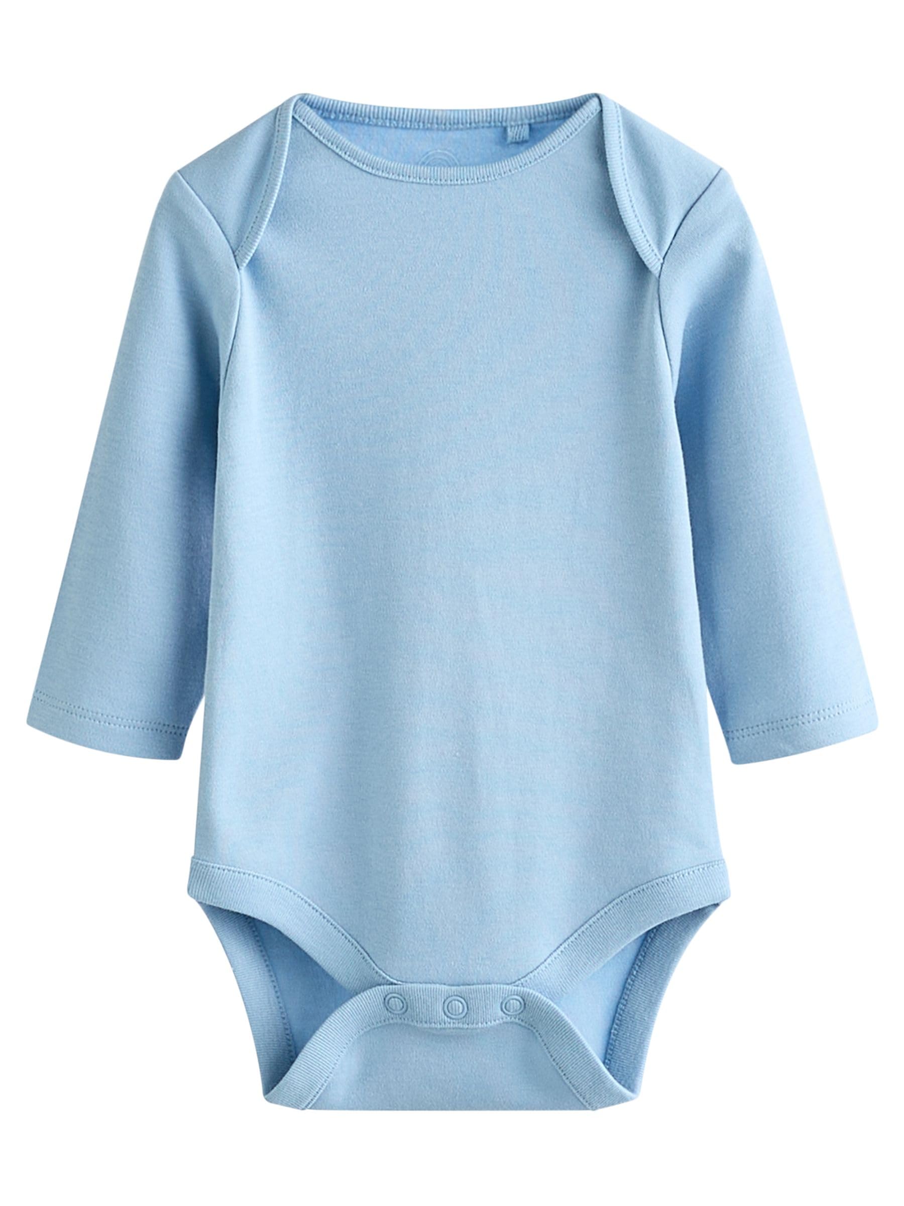 Next body neonato maniche lunghe 62-68 confezione 7 cotone