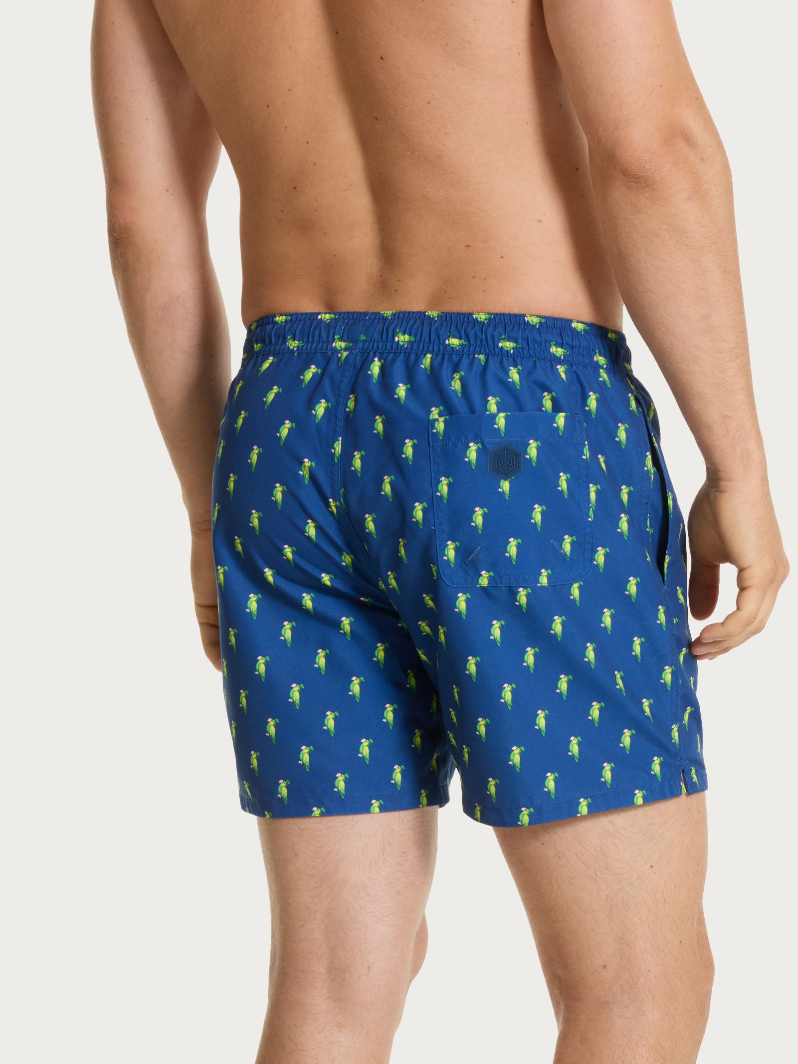 Ragno Boxer Mare Costume Fant.Lime Tasche Laterali Uomo