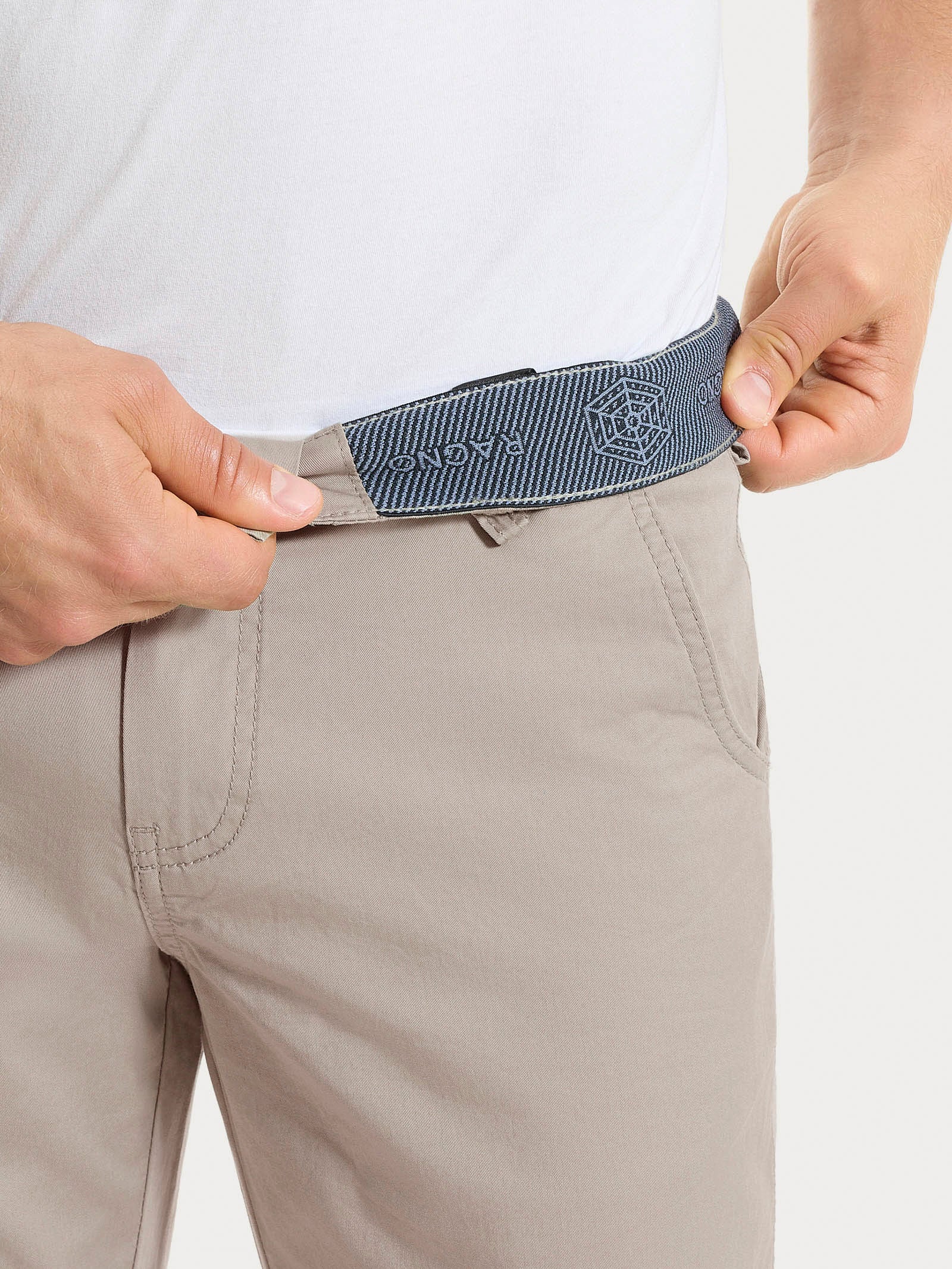Ragno Chino Pantalone Uomo String Cotone