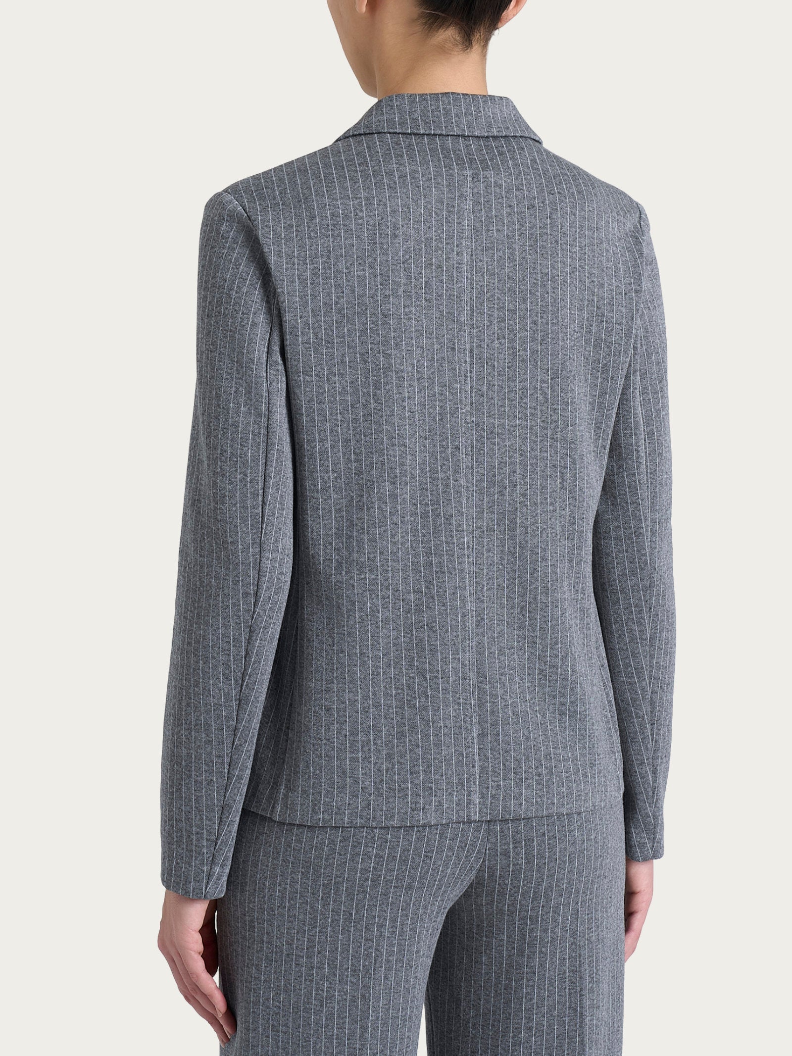 Ragno SL blazer gessato doppio petto Ardesia Eco Jacquard