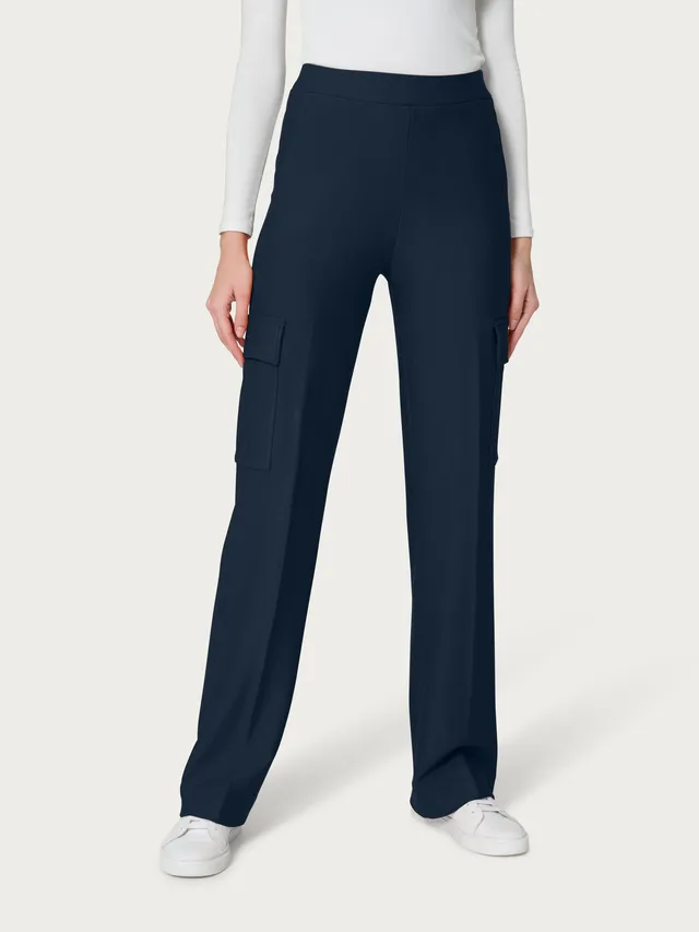 Ragno Relaxed Wardrobe The Wide Leg pantalone cargo Bleu