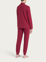 Ragno Eco Cotton Piquet Stretch pigiama tuta rosso caldo