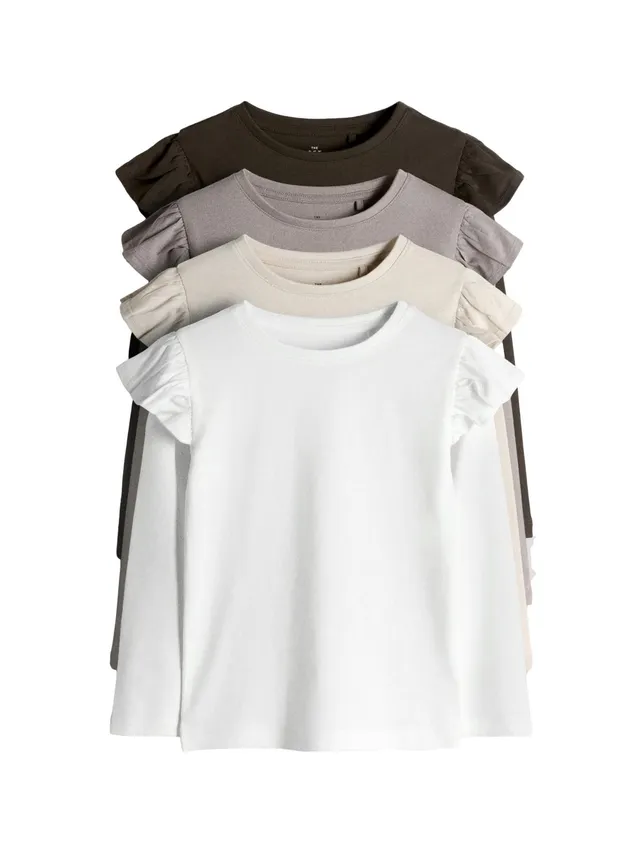 Geo Next The Set maglietta maniche lunghe bambina 4 pezzi volant