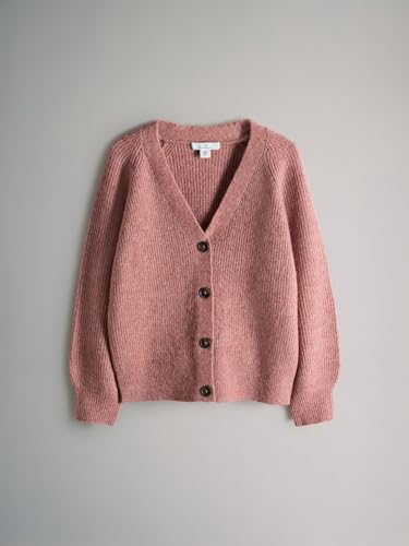 Next The Set cardigan bambina 2 pezzi maglia coste scollo V