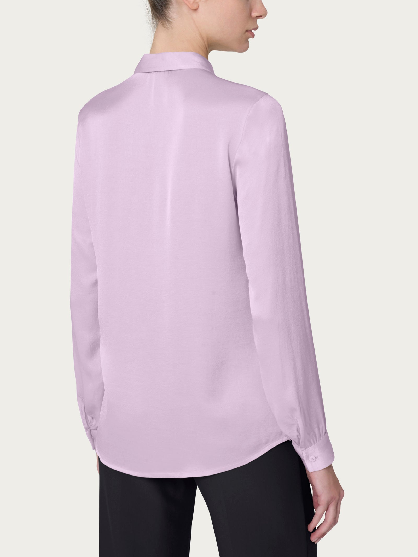 Ragno EcoSeta Camicia raso Orchid Petal