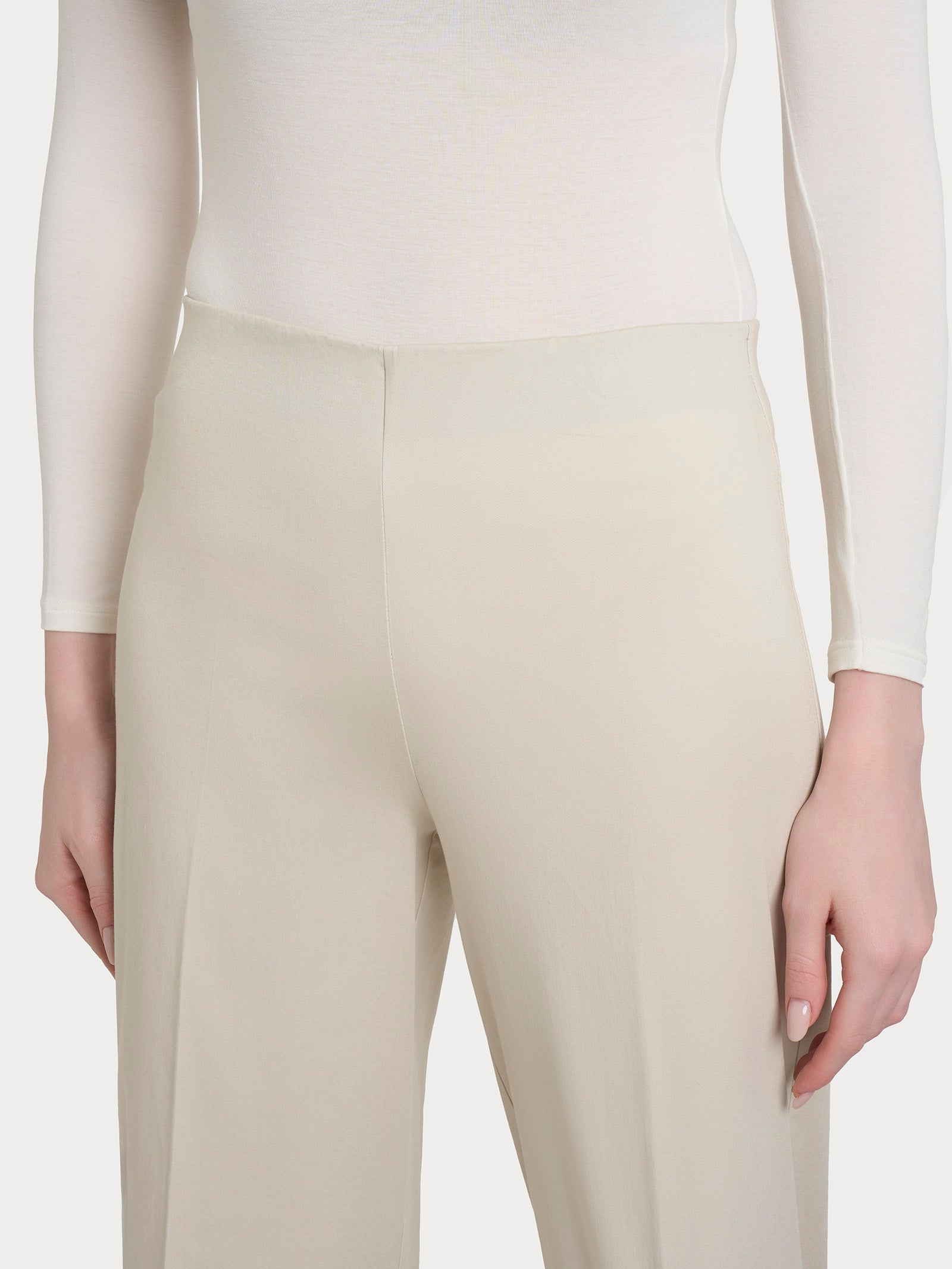 Ragno Satin Power Pantalone Ampio alla Caviglia Champignon