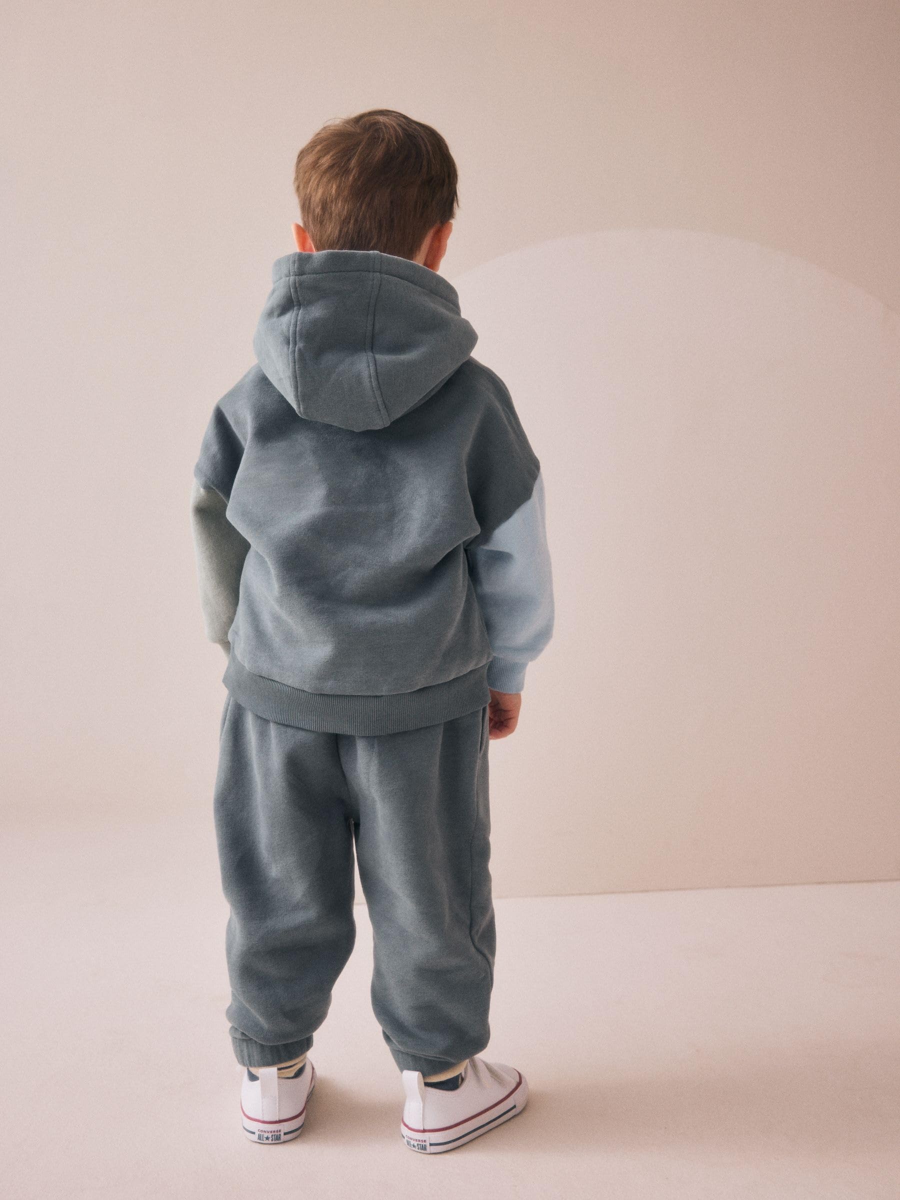 Next Ragazzo completo felpa jogging tuta 80-86 colourblock