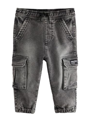 Next Jeans Cargo Bimbo Comodi 68-74 Grigio Denim