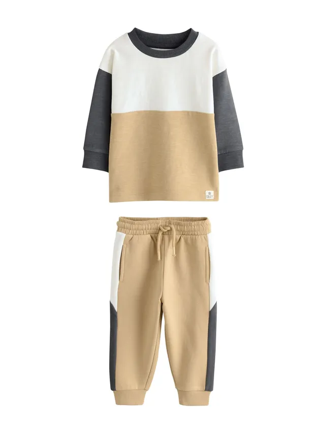 Next completo bambino t-shirt maniche lunghe e pantaloni cotone