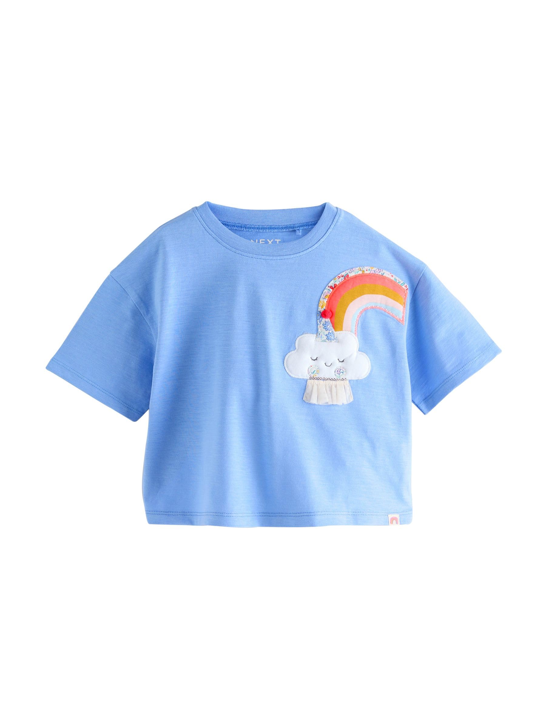 Next Confezione 4 T-Shirt Bambina in Cotone