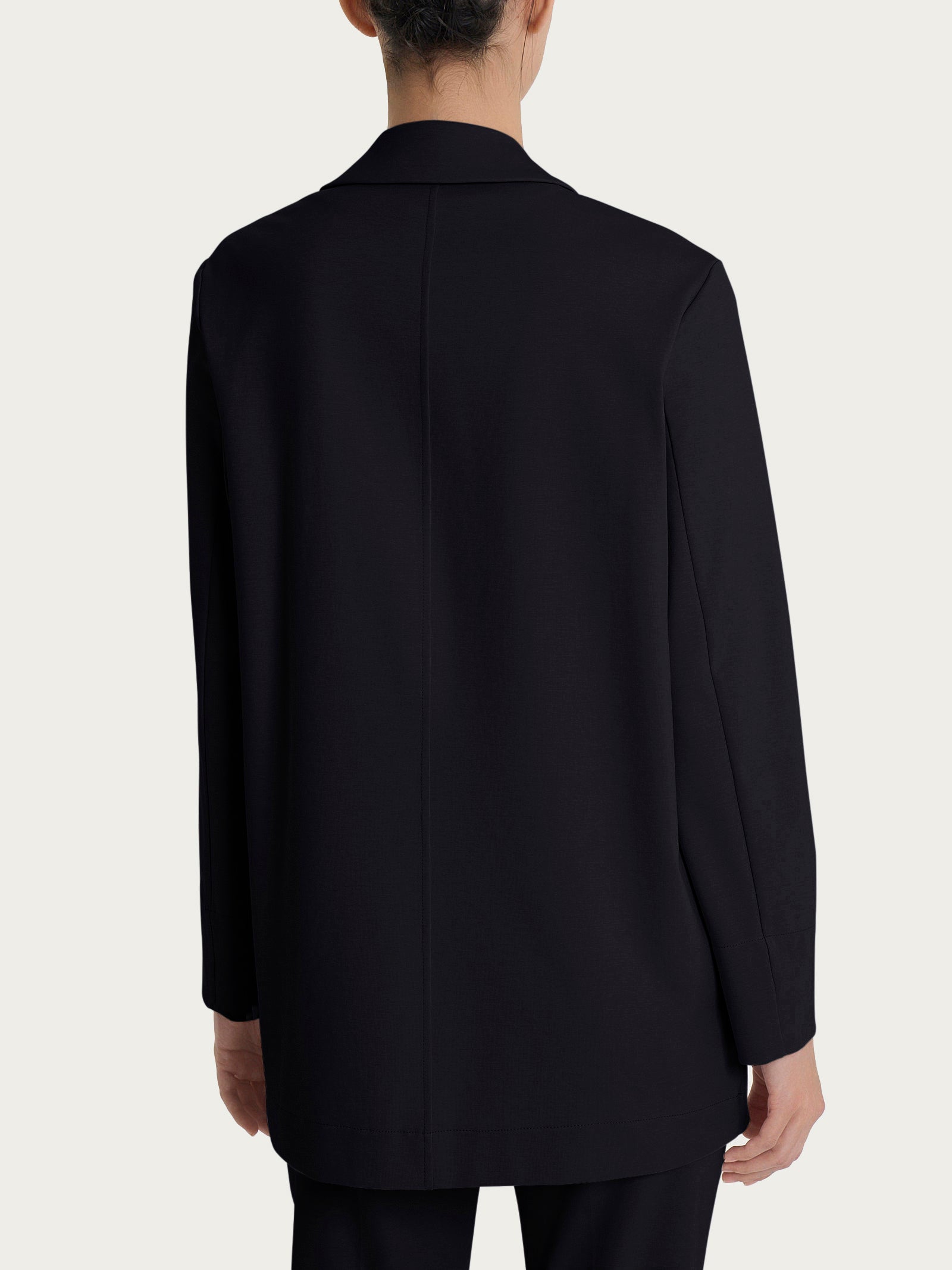 Ragno Compact Light blazer destrutturato nero leggero