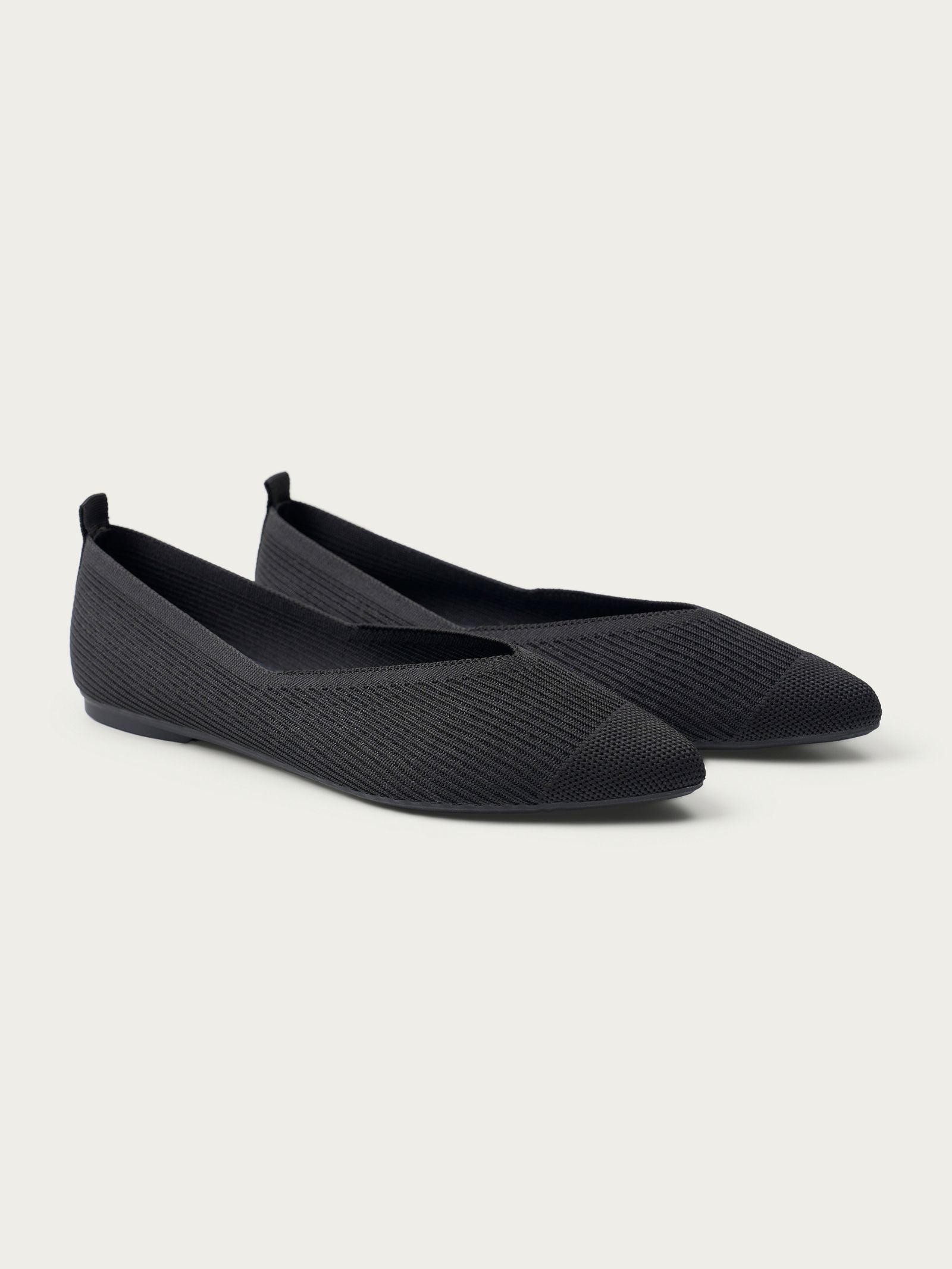 Ragno Ballerine Slip On Maglia Nere Memory Foam