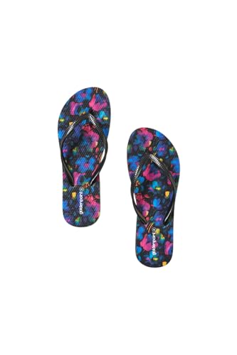 Goldenpoint Waterpop infradito gomma multicolor fantasia astratta