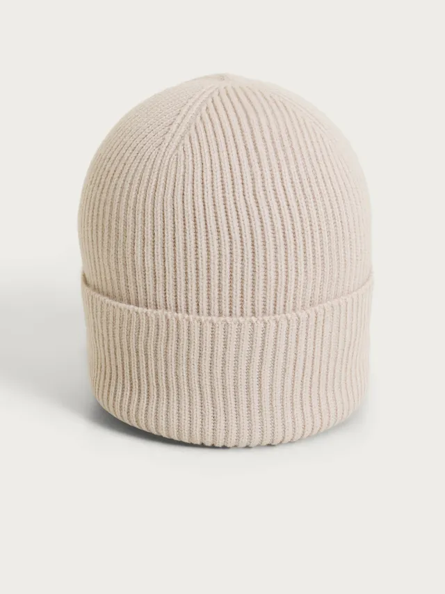 Ragno Merino Soft berretto lana champignon pura lana