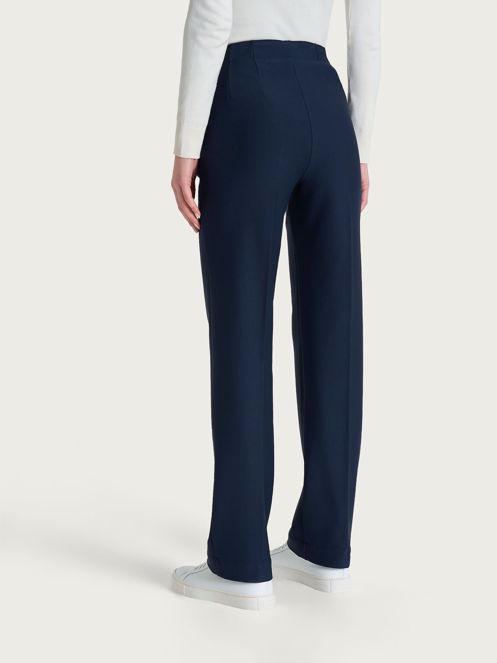 Ragno Compact pantalone dritto tasche blu persia