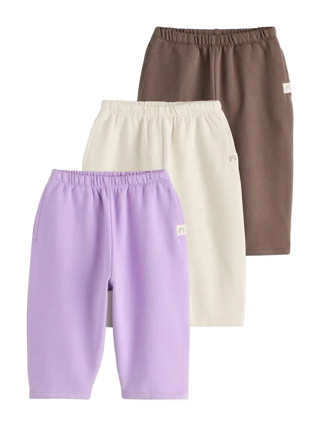 Next pantaloni jogging bambina dritti 3 pezzi 92-98