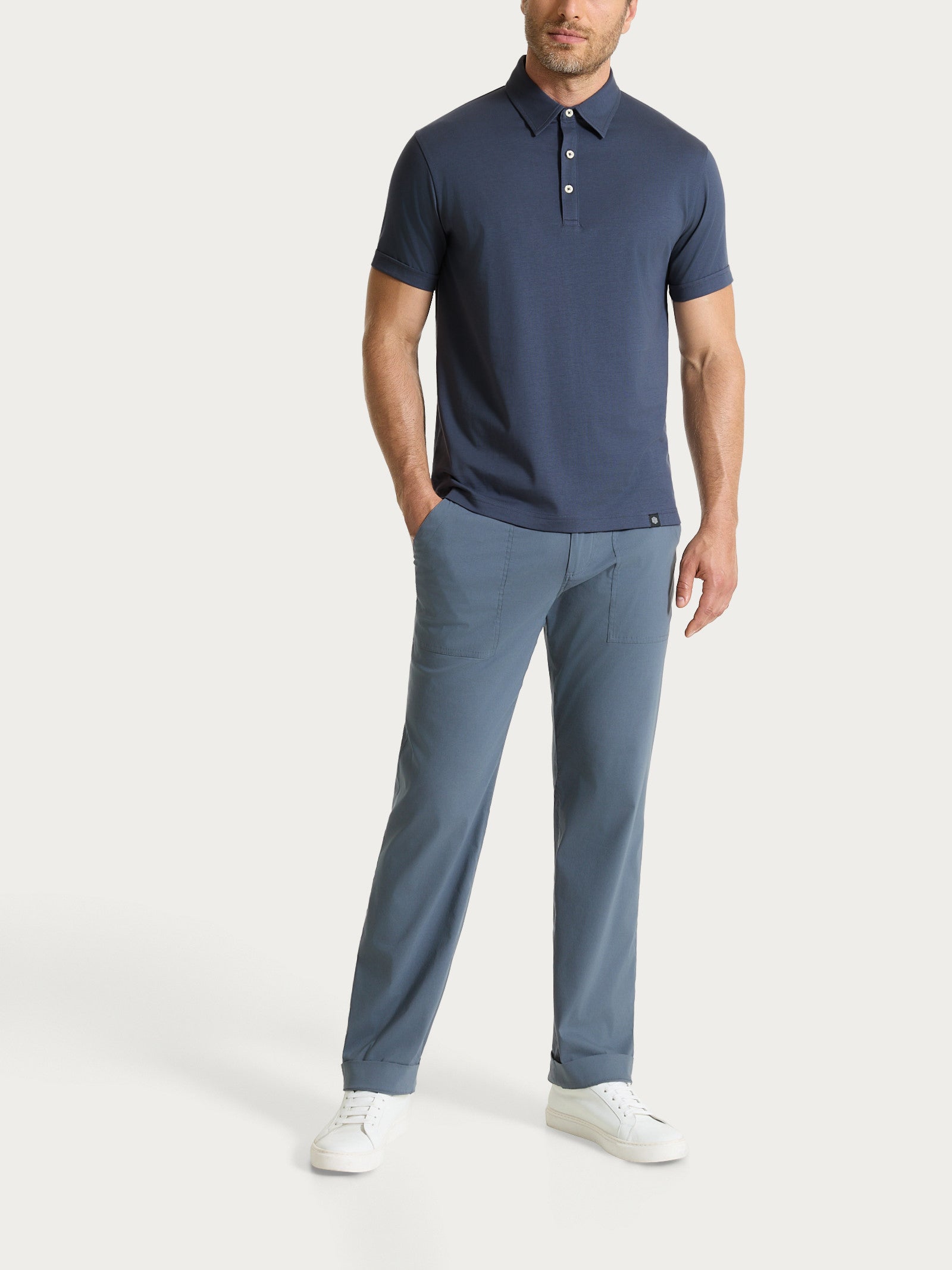 Ragno Polo manica corta puro cotone Turbulence