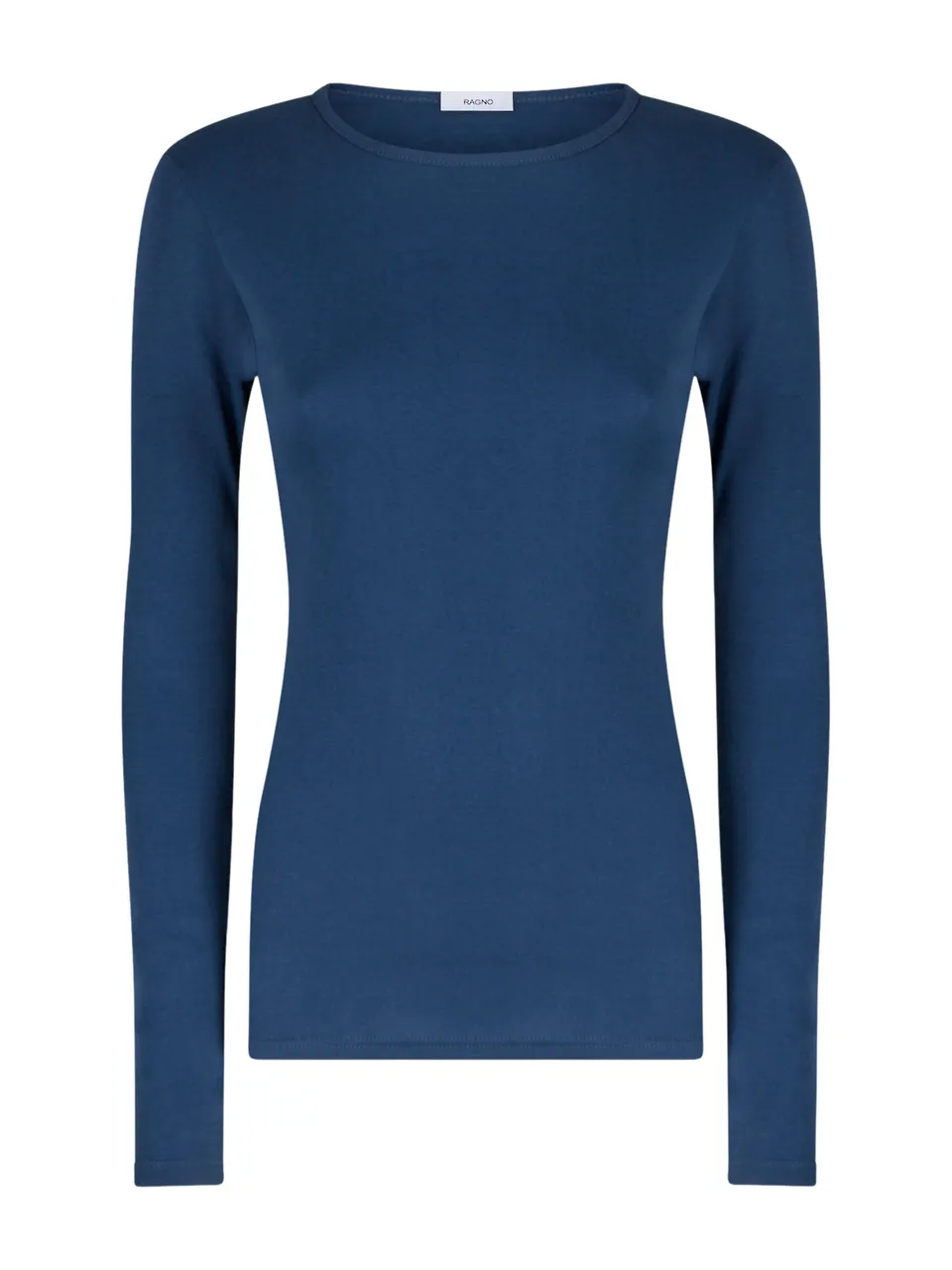 Ragno Thermo Cotton maglia girocollo cotone Indaco