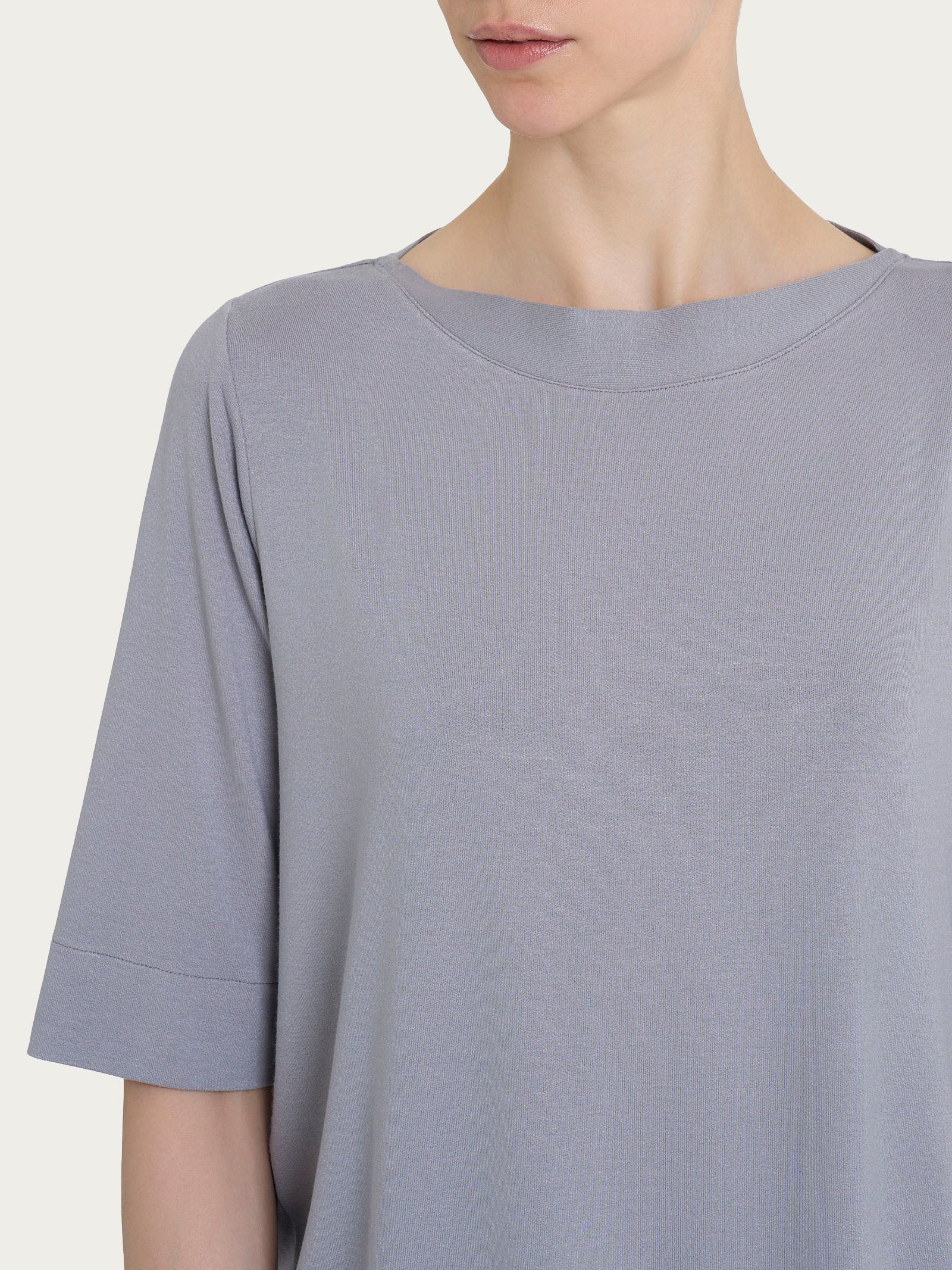 Ragno Viscosa Summer Maglietta manica 3/4 viscosa Ultimate Gray