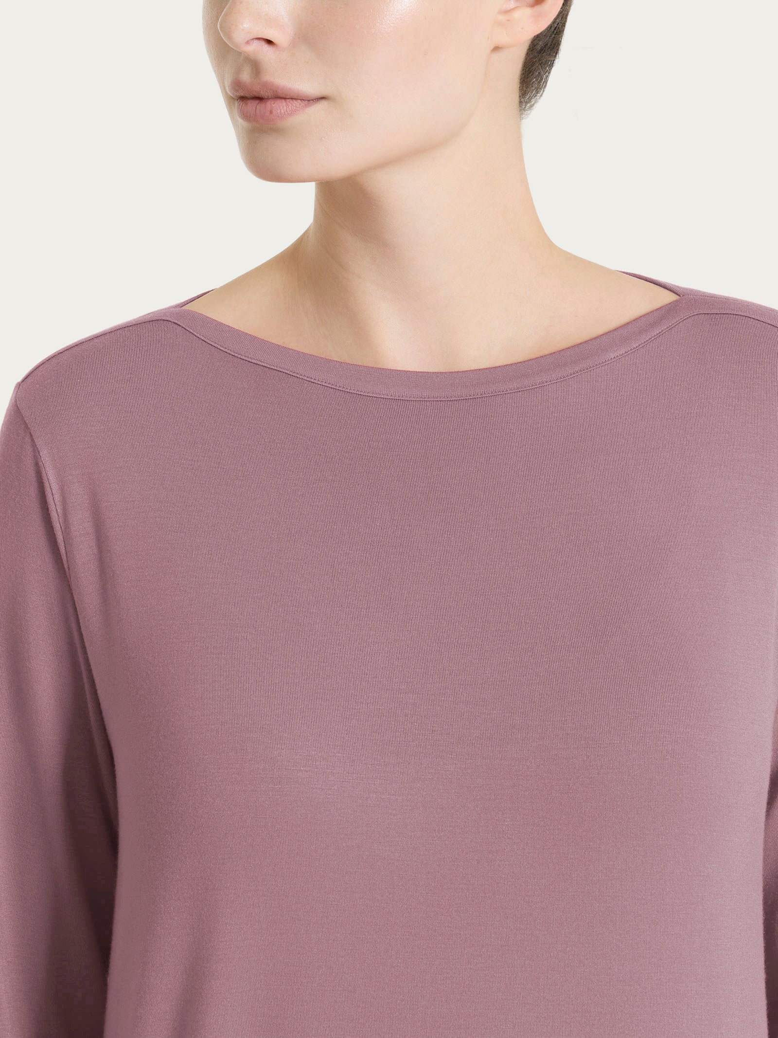 Ragno Viscosa Summer Maglietta Manica 3/4 Twilight Mauve viscosa