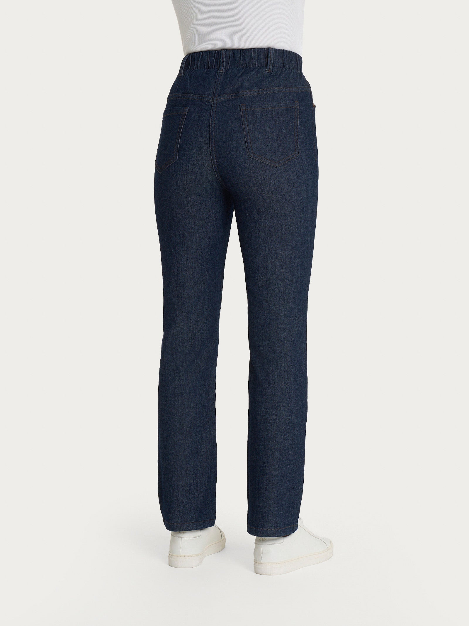 Ragno Light Denim Jeans Dritti Donna Indigo Elasticizzati