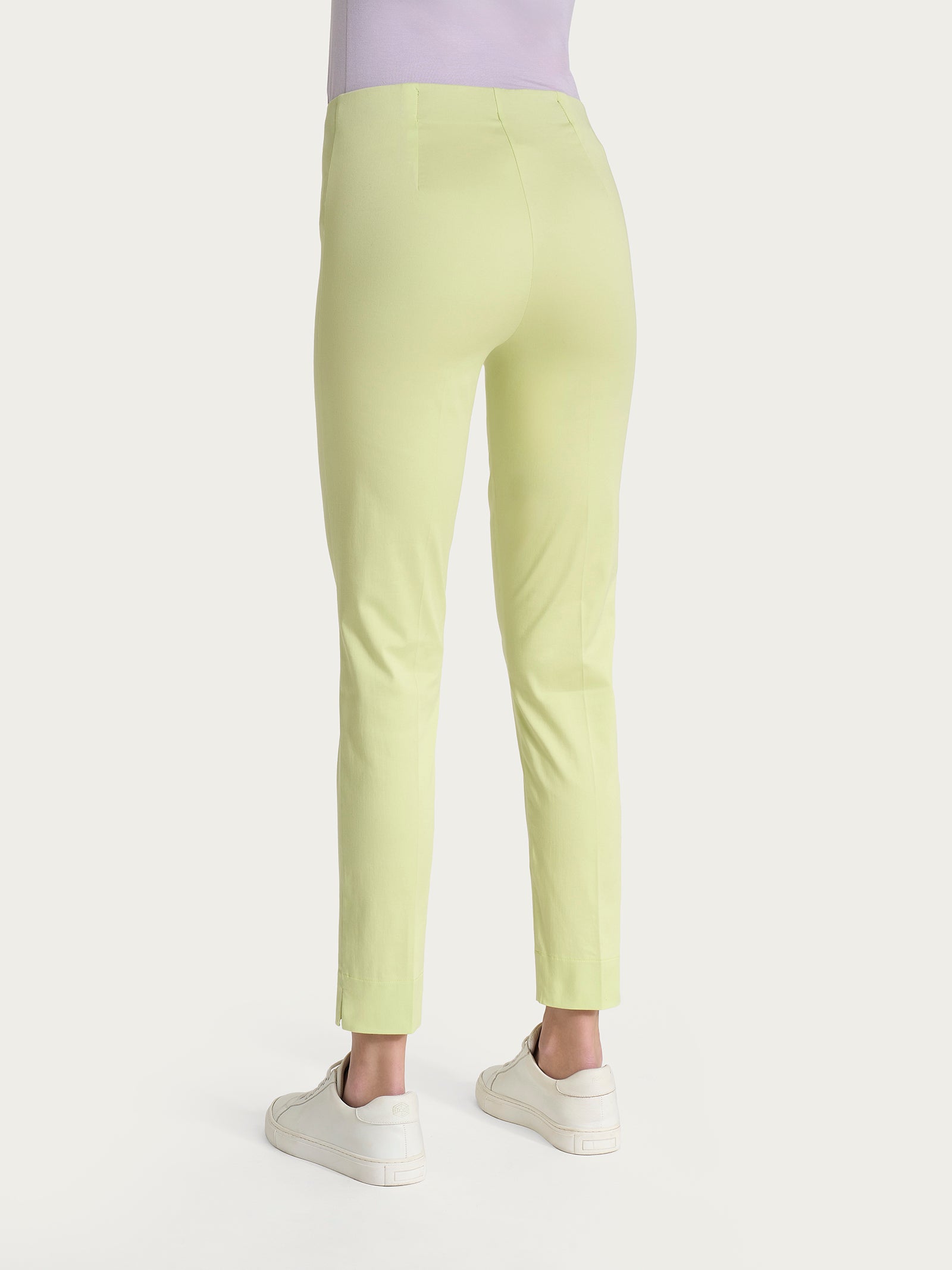 Ragno Satin Power Pantalone Capri Donna Shadow Lime Cotone