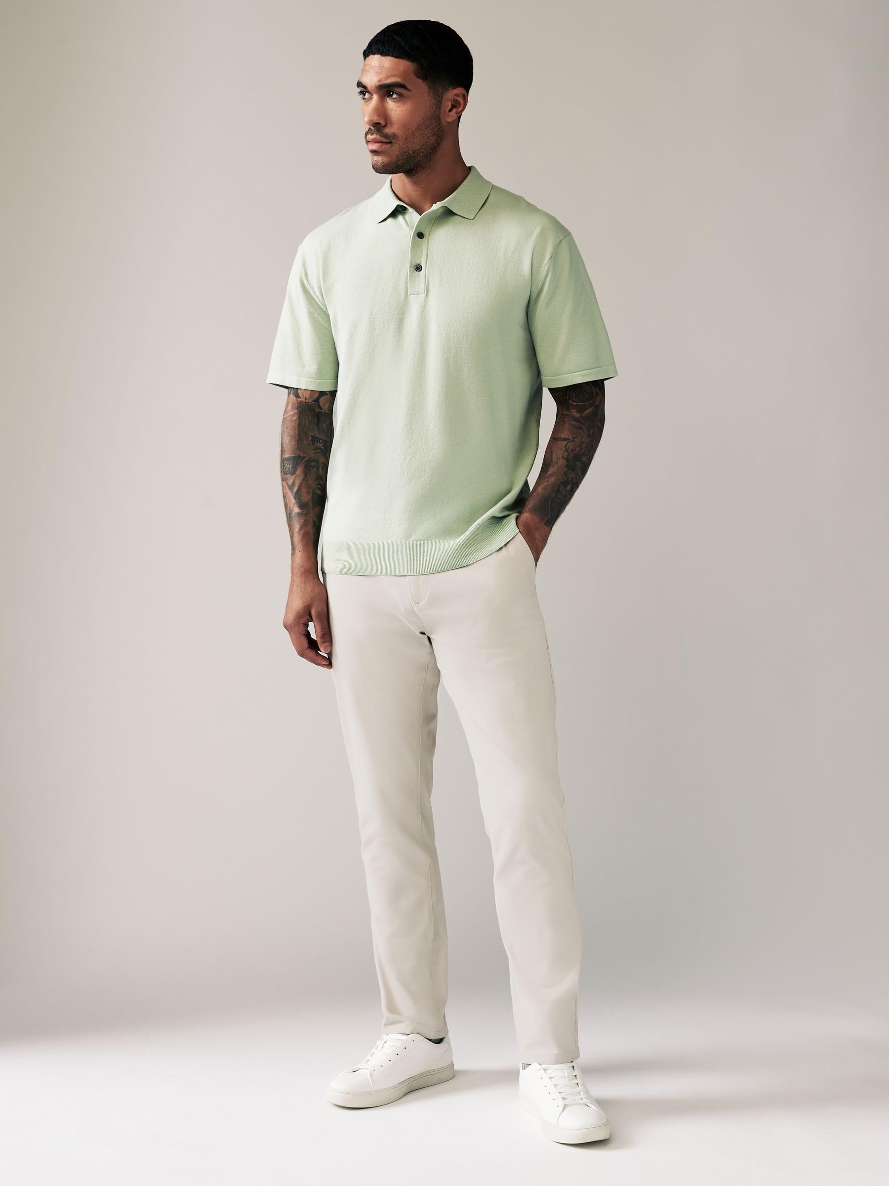 Next chino slim elasticizzato uomo blu scuro cotone
