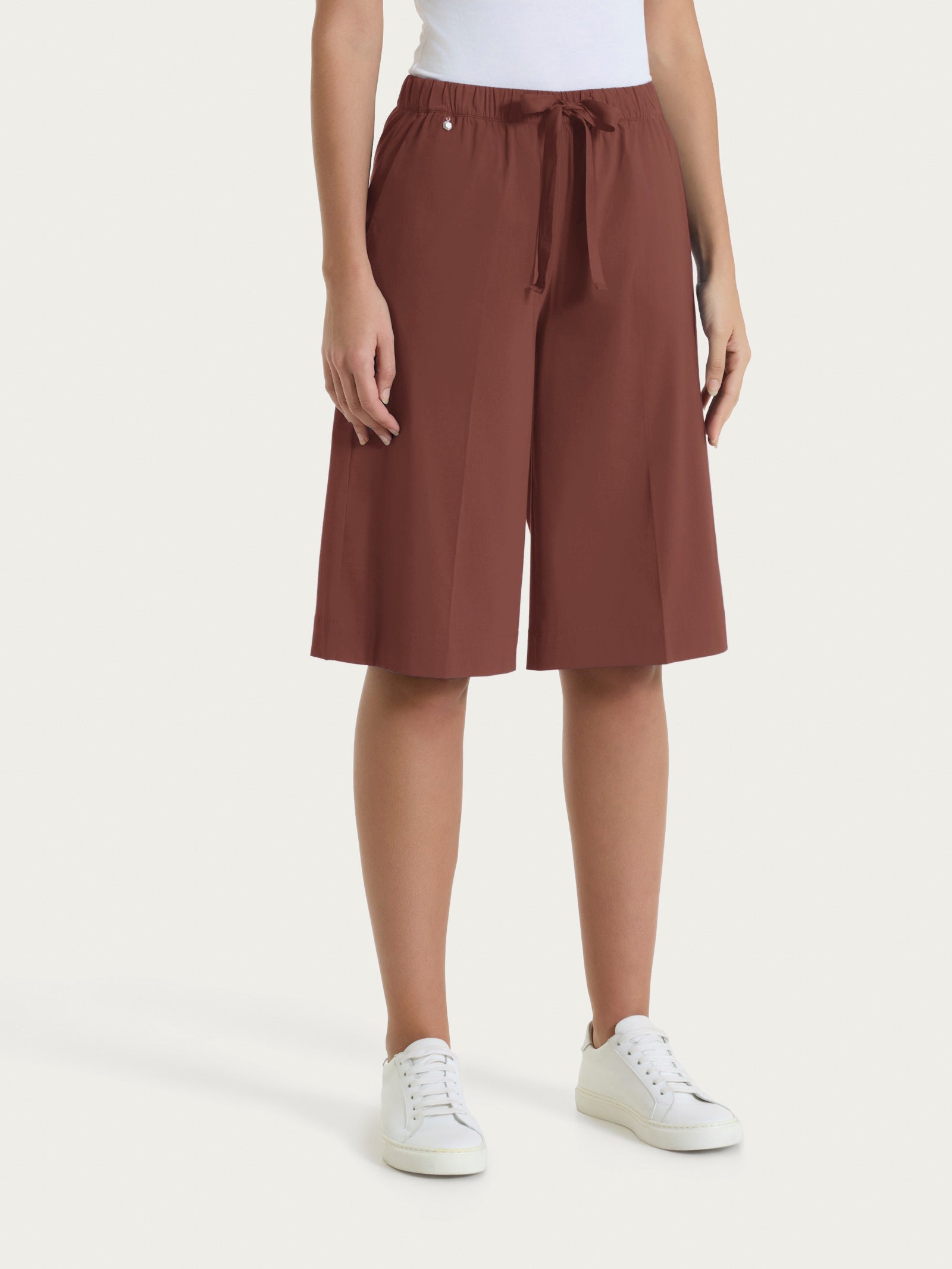 Ragno Super Fresh Bermuda Cappuccino in cotone elasticizzato