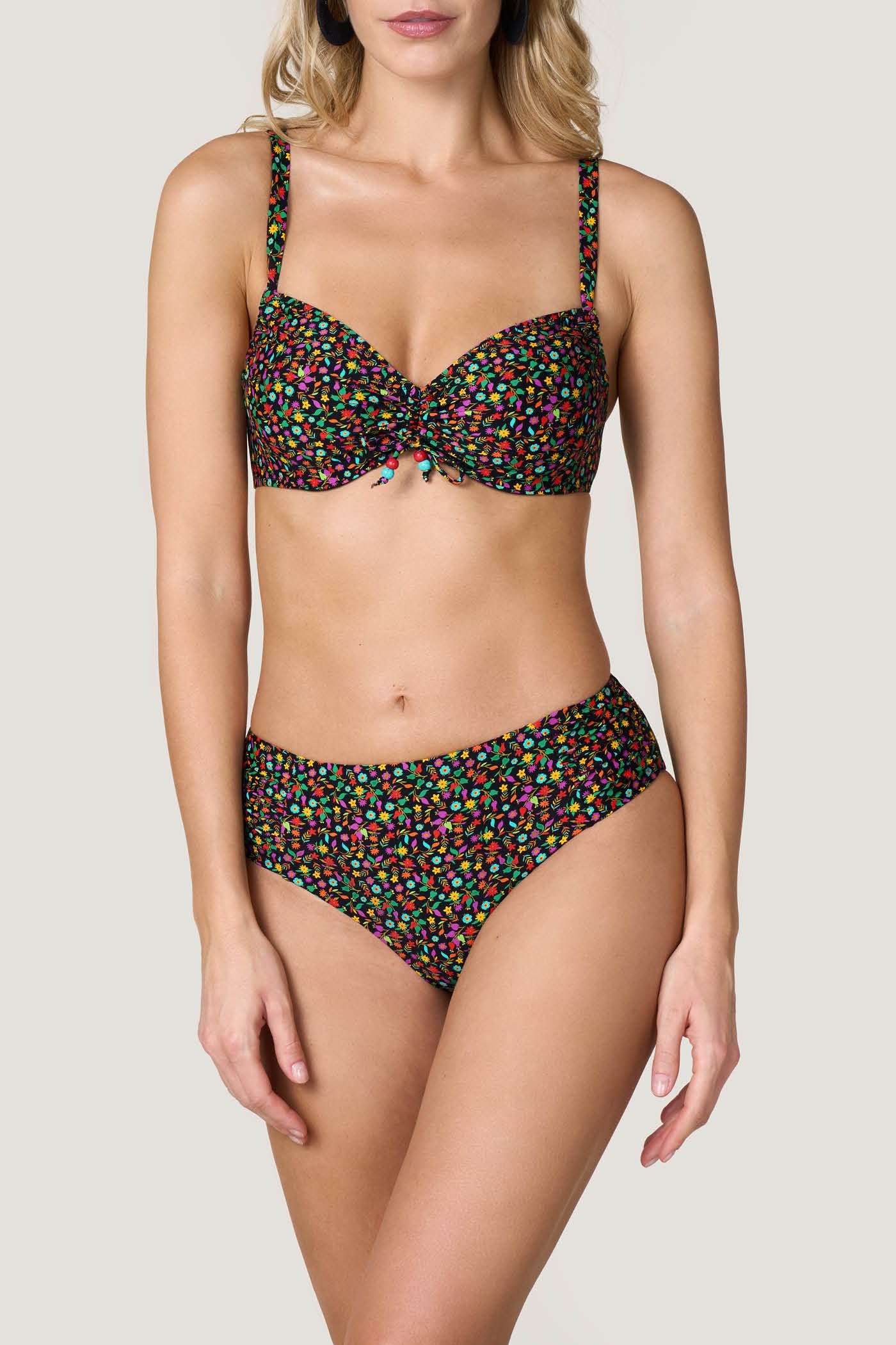 Goldenpoint Wonderland Slip Fianco Alto bikini floreale