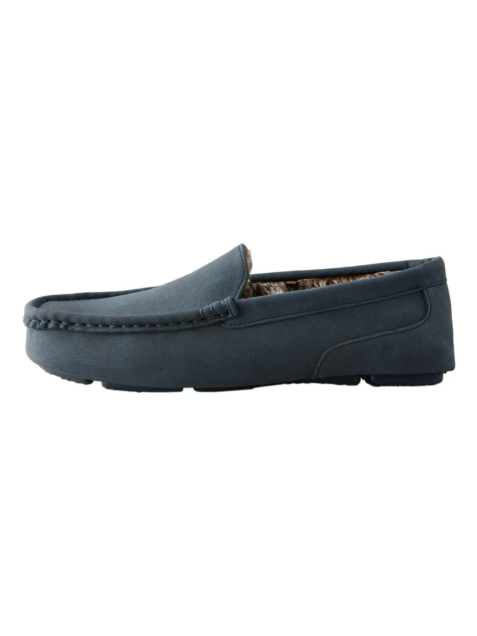 Next pantofole mocassino uomo pelliccia sintetica 47 EU