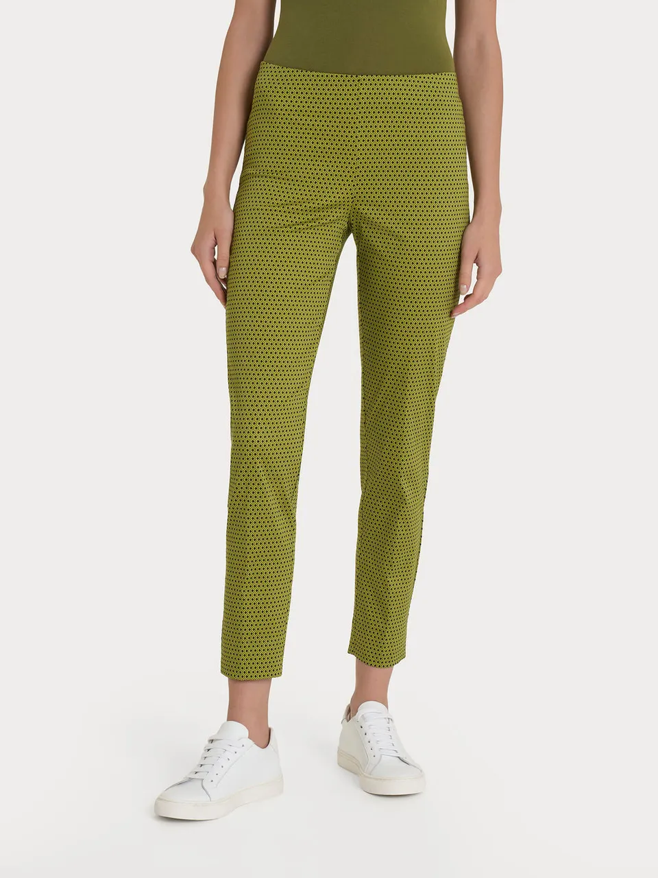 Ragno Satin Power capri pantalone sphagnum elastico