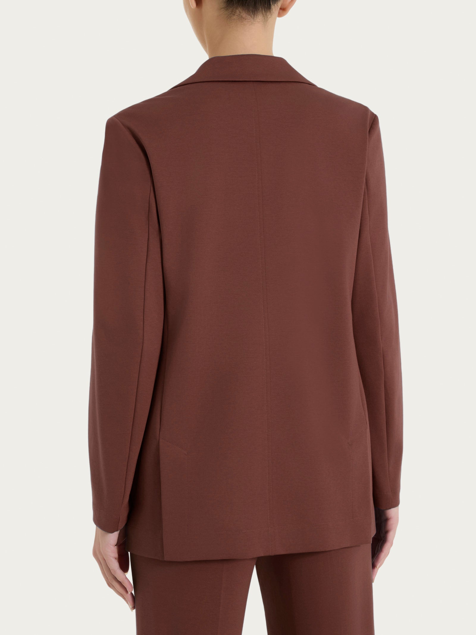 Ragno Compact Light blazer donna Cappuccino elasticizzato