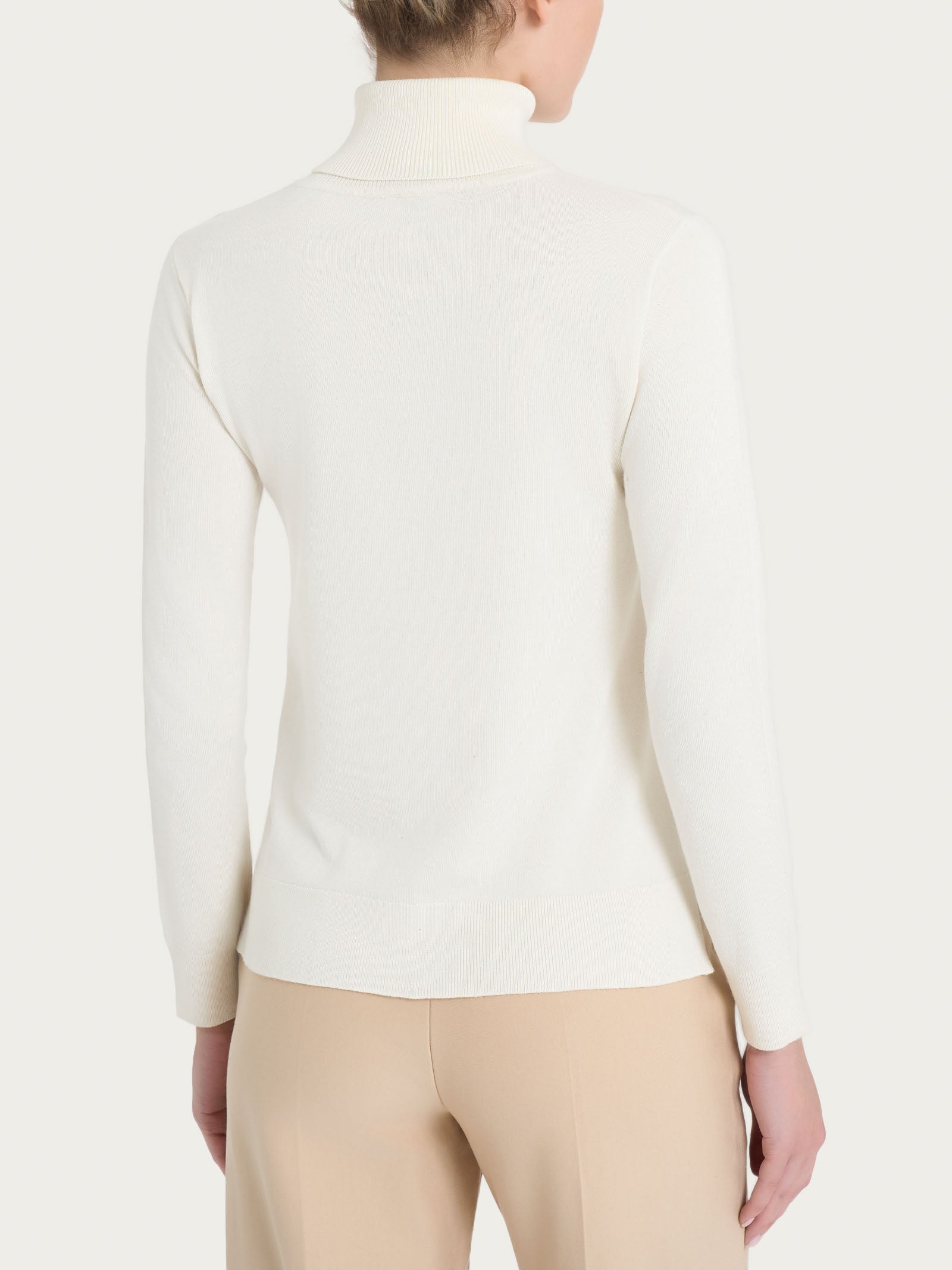 Ragno Four Seasons dolcevita donna Avorio