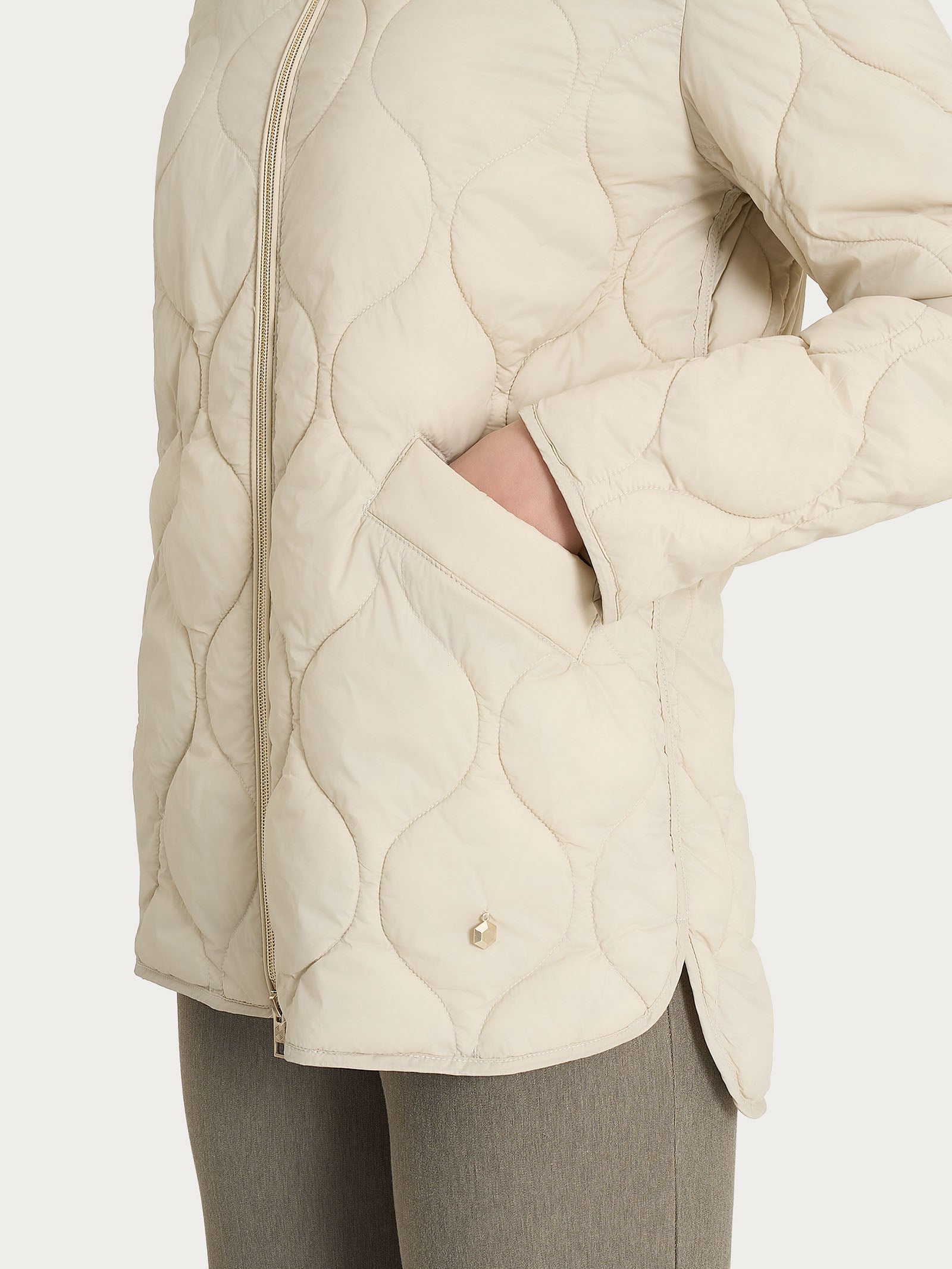 Ragno Onion Quilt Piumino puffer cappuccio Champignon