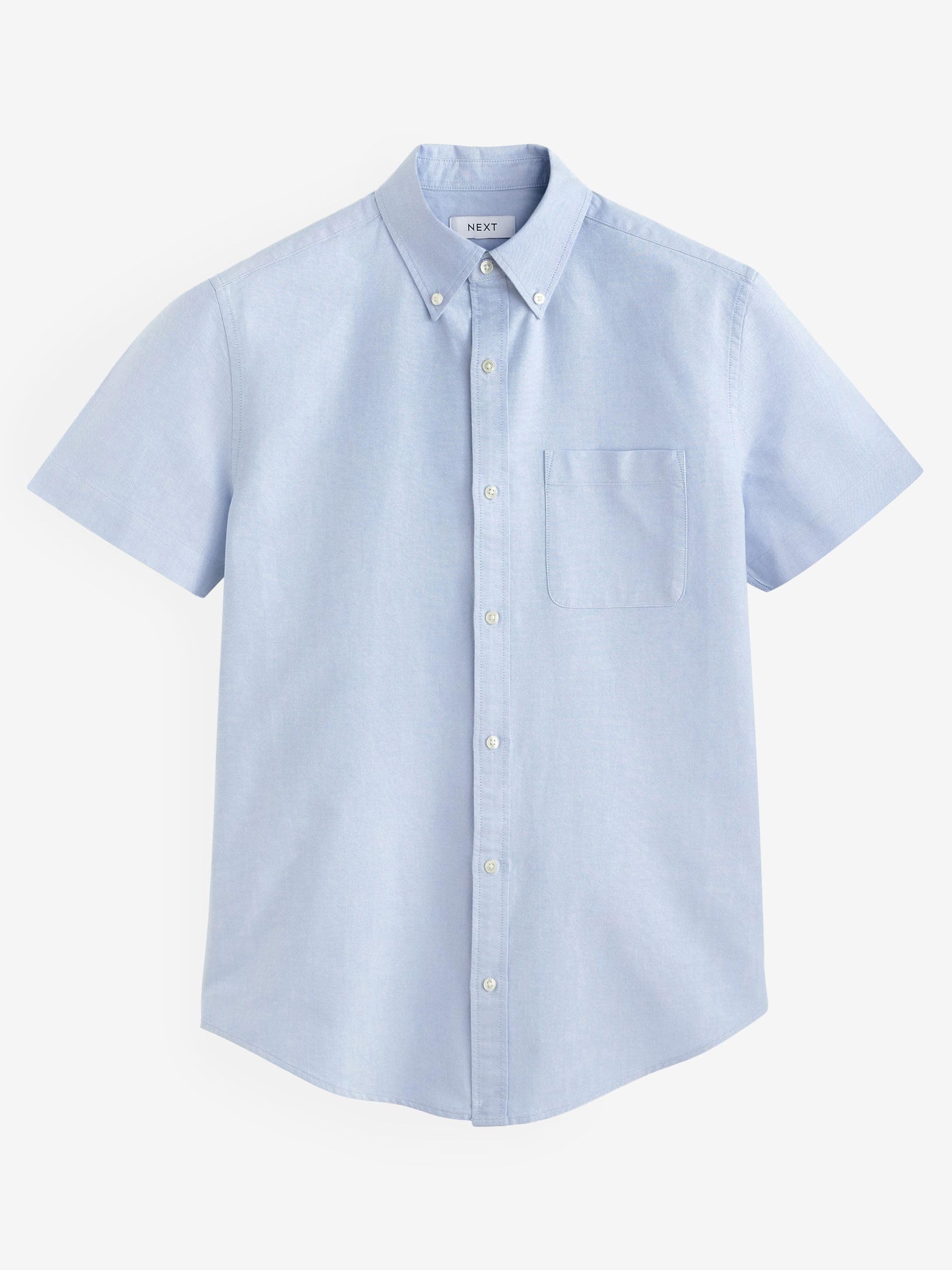 Next Oxford Camicie Uomo Manica Corta XL Confezione 3 Cotone