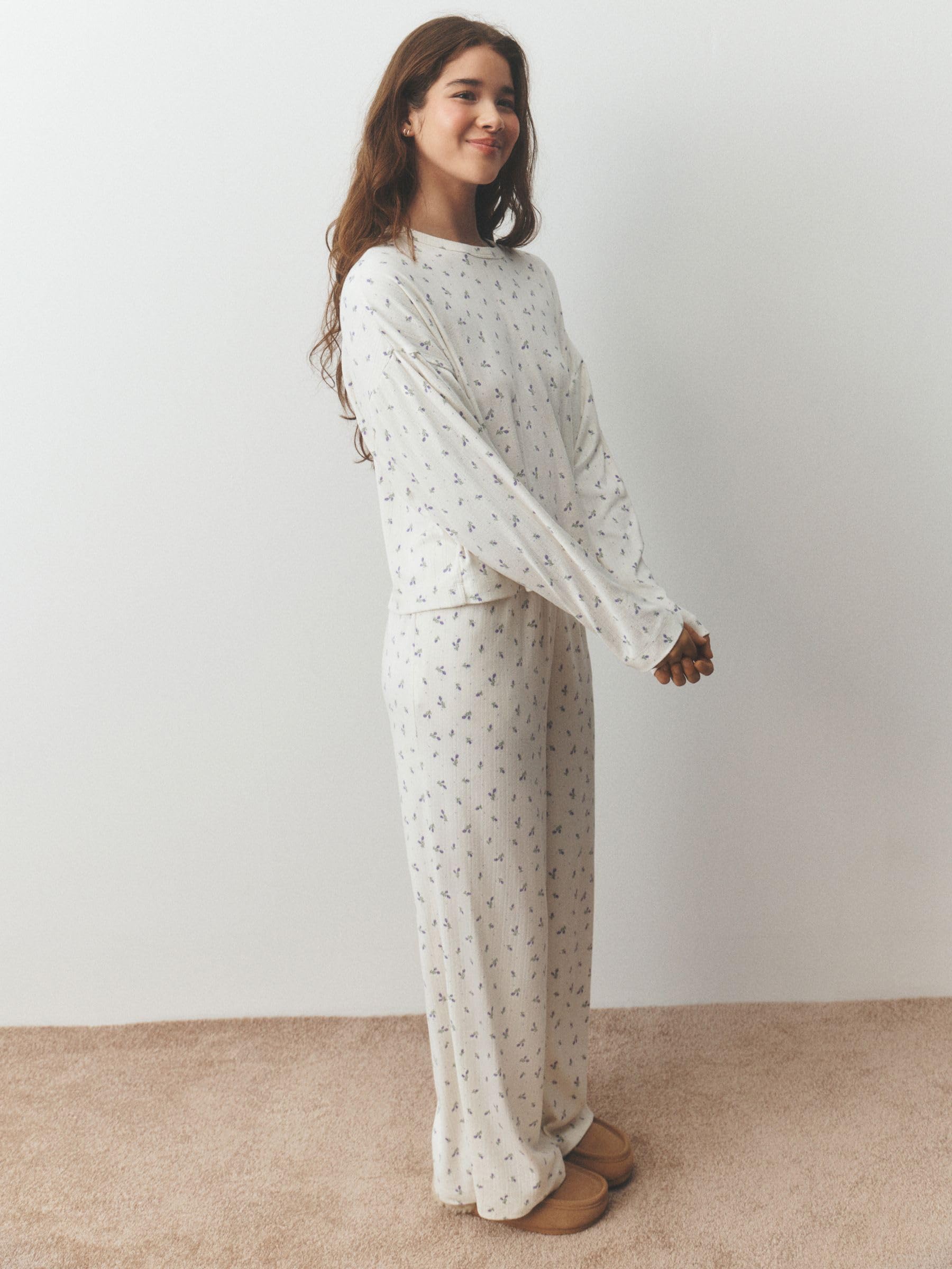Next pigiama donna maniche lunghe XL traforato