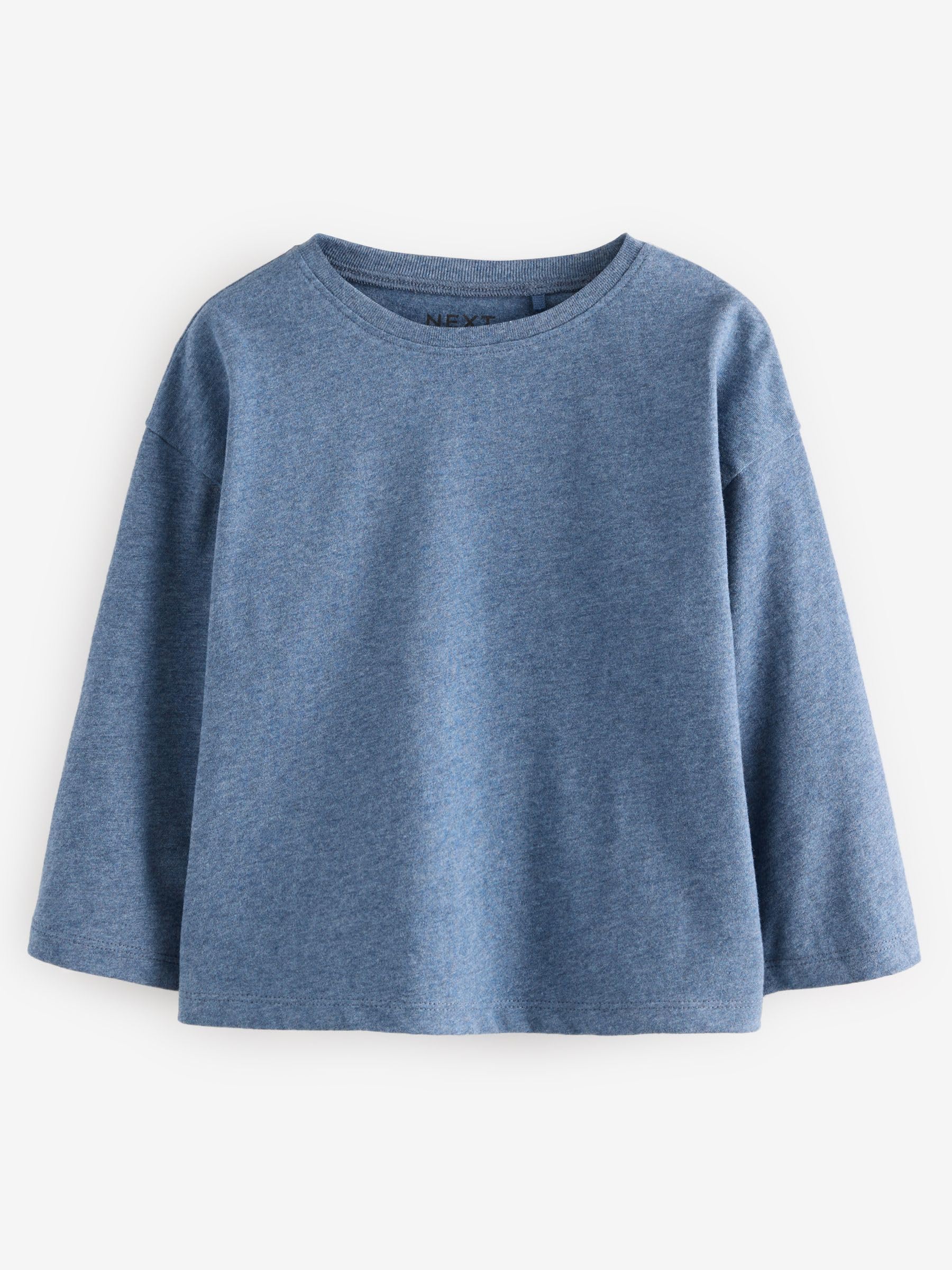 Geo Next Bambina Magliette Manica Lunga 7 Pezzi 104-110 Cotone